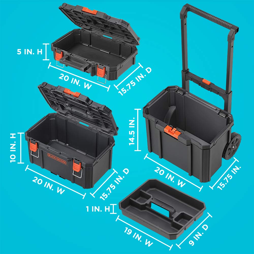 beyond by BLACK DECKER BLACK DECKER BDST60500APB Stackable - beyond Official Imagery - 5