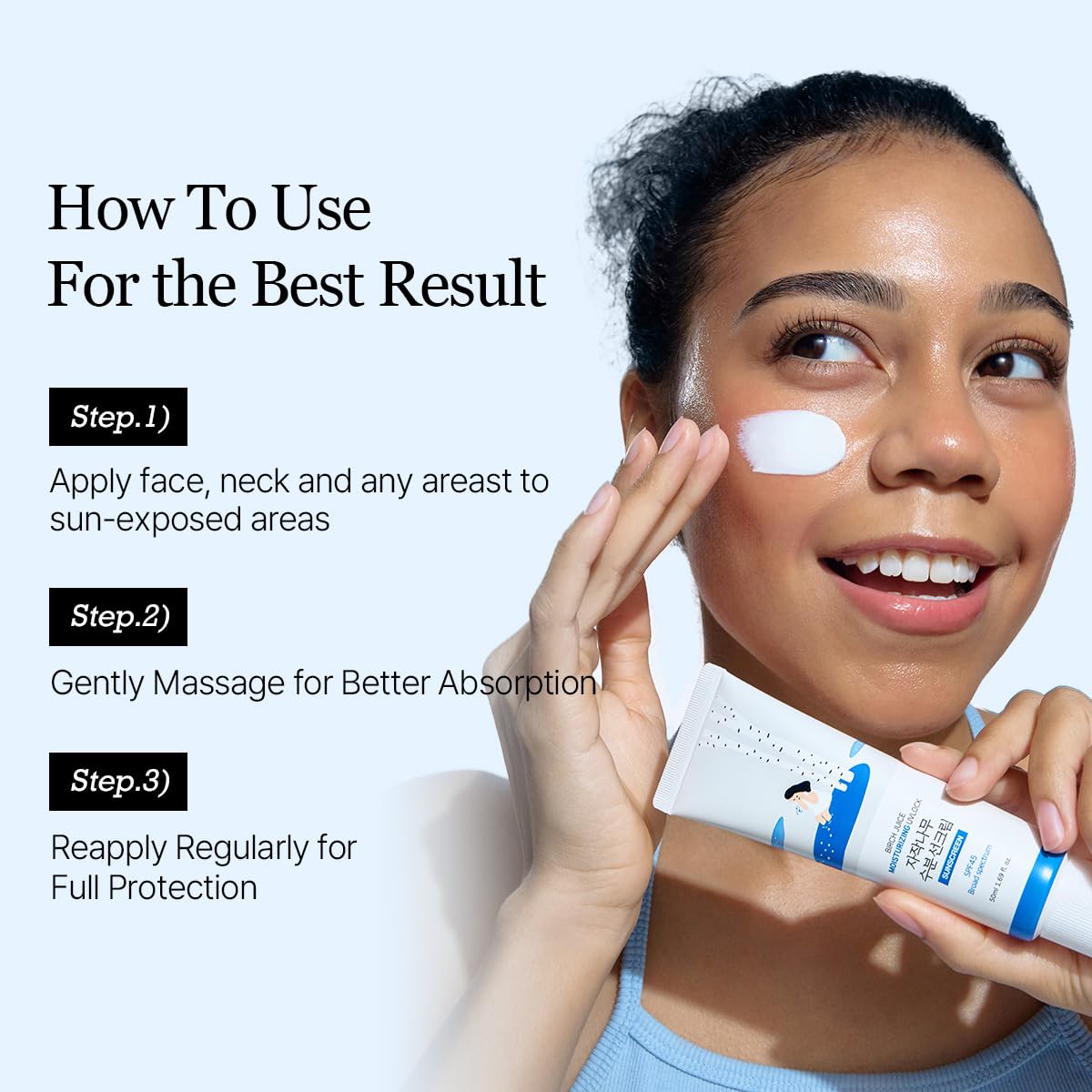 ROUND LAB Birch Juice Moisturizing UV LOCK SPF 45 1 1 - ROUND LAB Official Imagery - 7