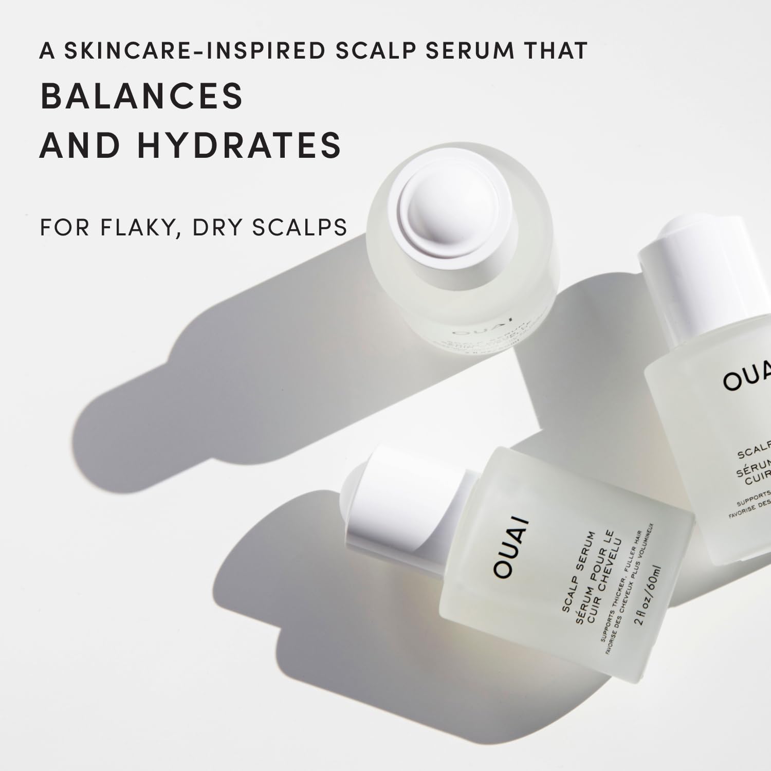 OUAI Scalp Serum - Balancing Hair Serum - OUAI Official Product View 3