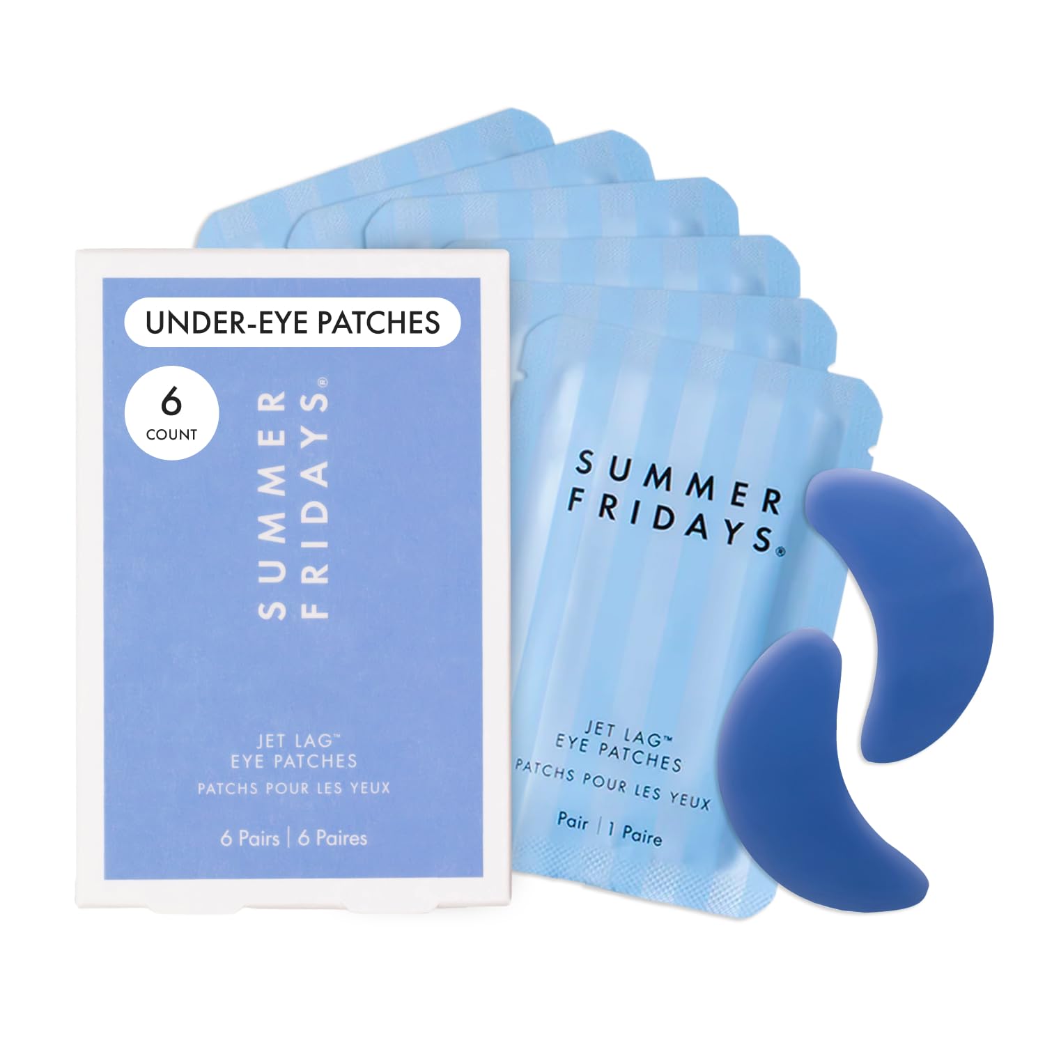 Summer Fridays Jet Lag Hydrating Eye Patches - puffing Hydrogel Under Eye Masks with - Summer Fridays Official Product View 2