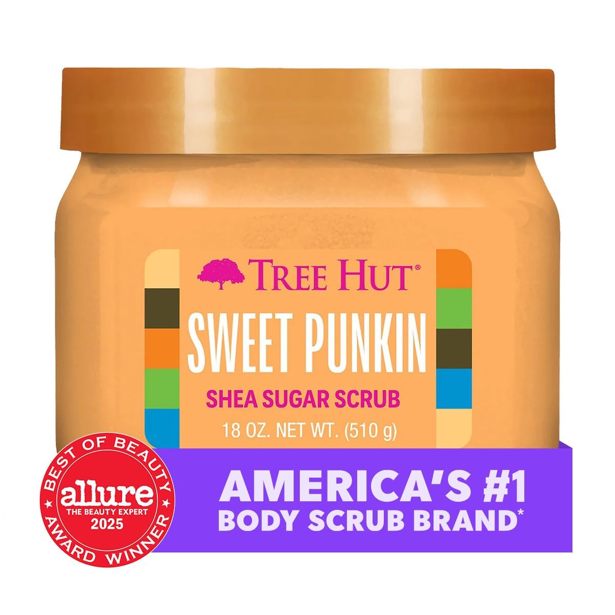Tree Hut Shea Sugar Scrub, Sweet Punkin, 18 Fl Oz - Tree Hut Official Product View 7