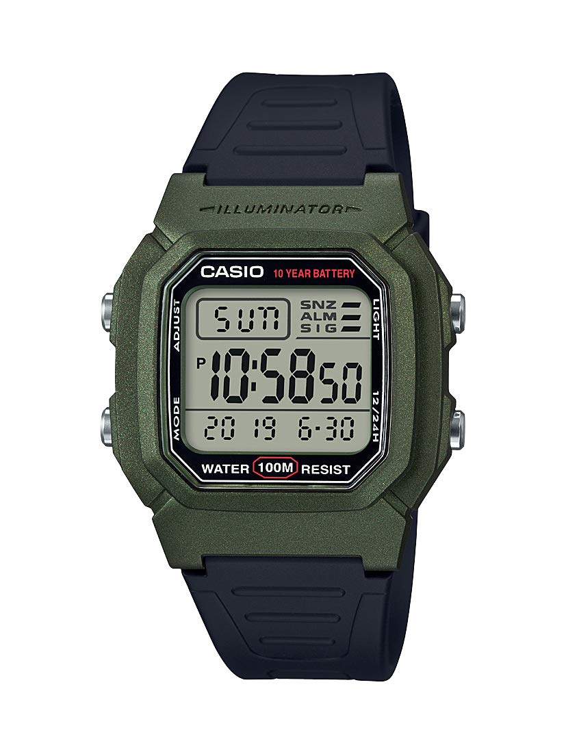Casio W800HG Series | Men’s Digital Watch | 100 Meter Water Resistance - View 5