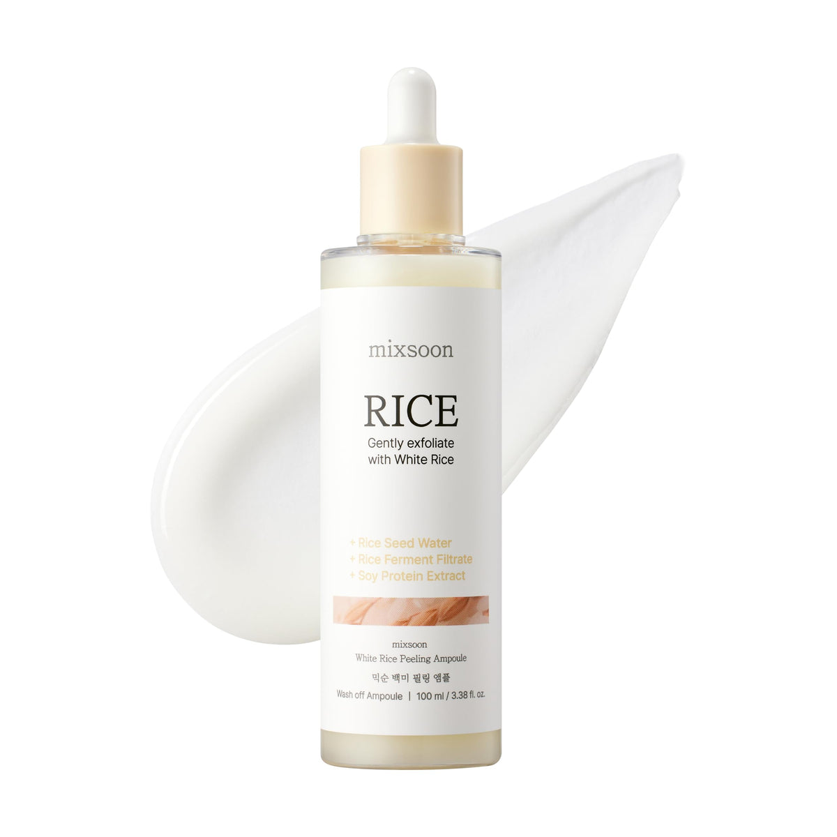 mixsoon White Rice Peeling Ampoule - mixsoon Official Imagery - 2