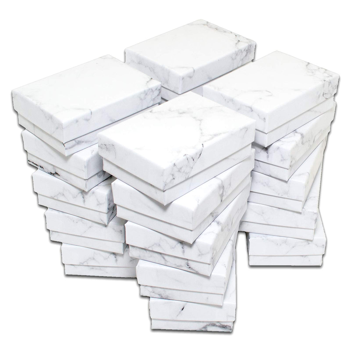 TheDisplayGuys 100 Cardboard Jewelry Gift Boxes with Inserts - TheDisplayGuys For Your Modern Living Official Imagery - 8