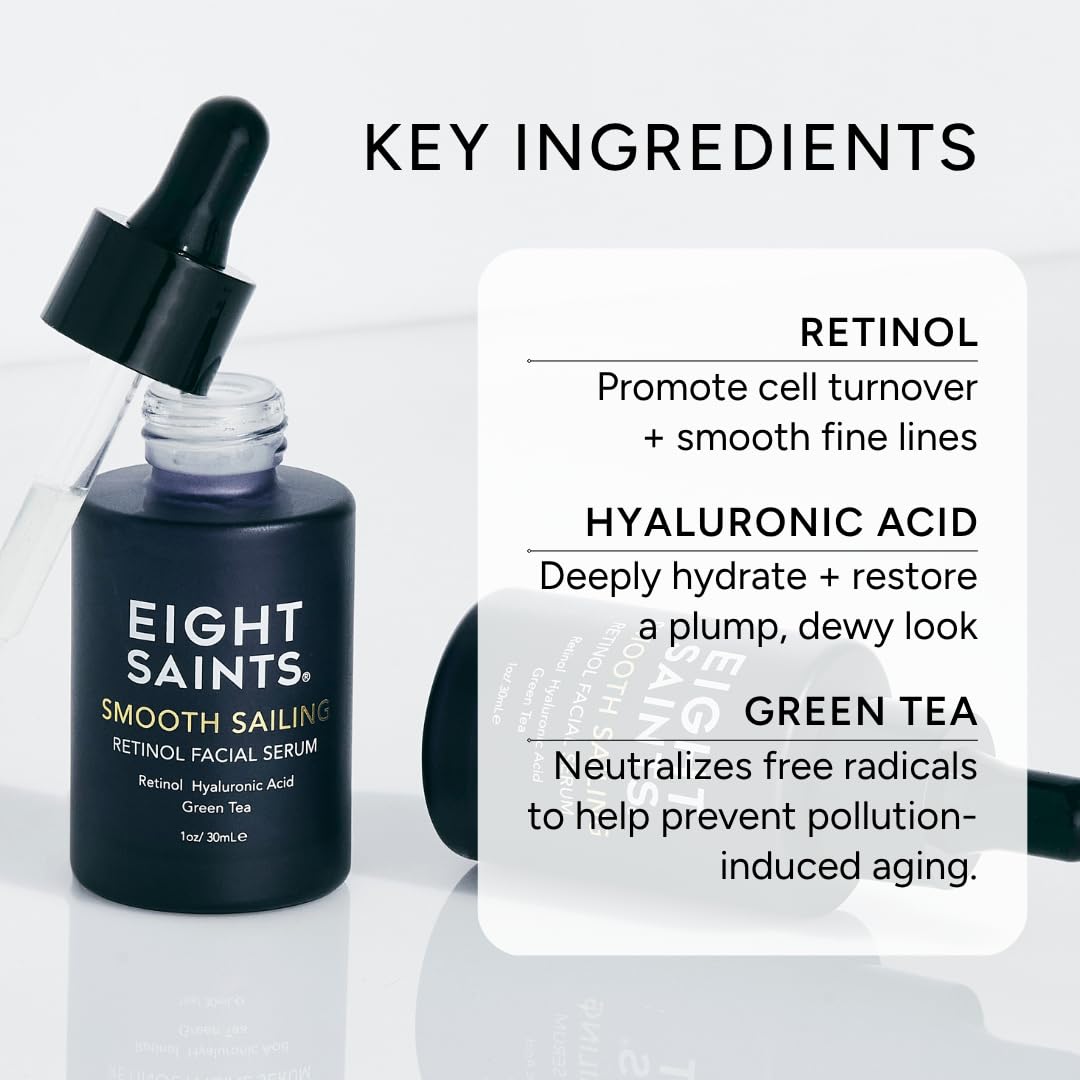 Eight Saints Retinol Skin Care Serum Treatment For Firming Face Lines & Eye - Eight Saints Official Product View 4