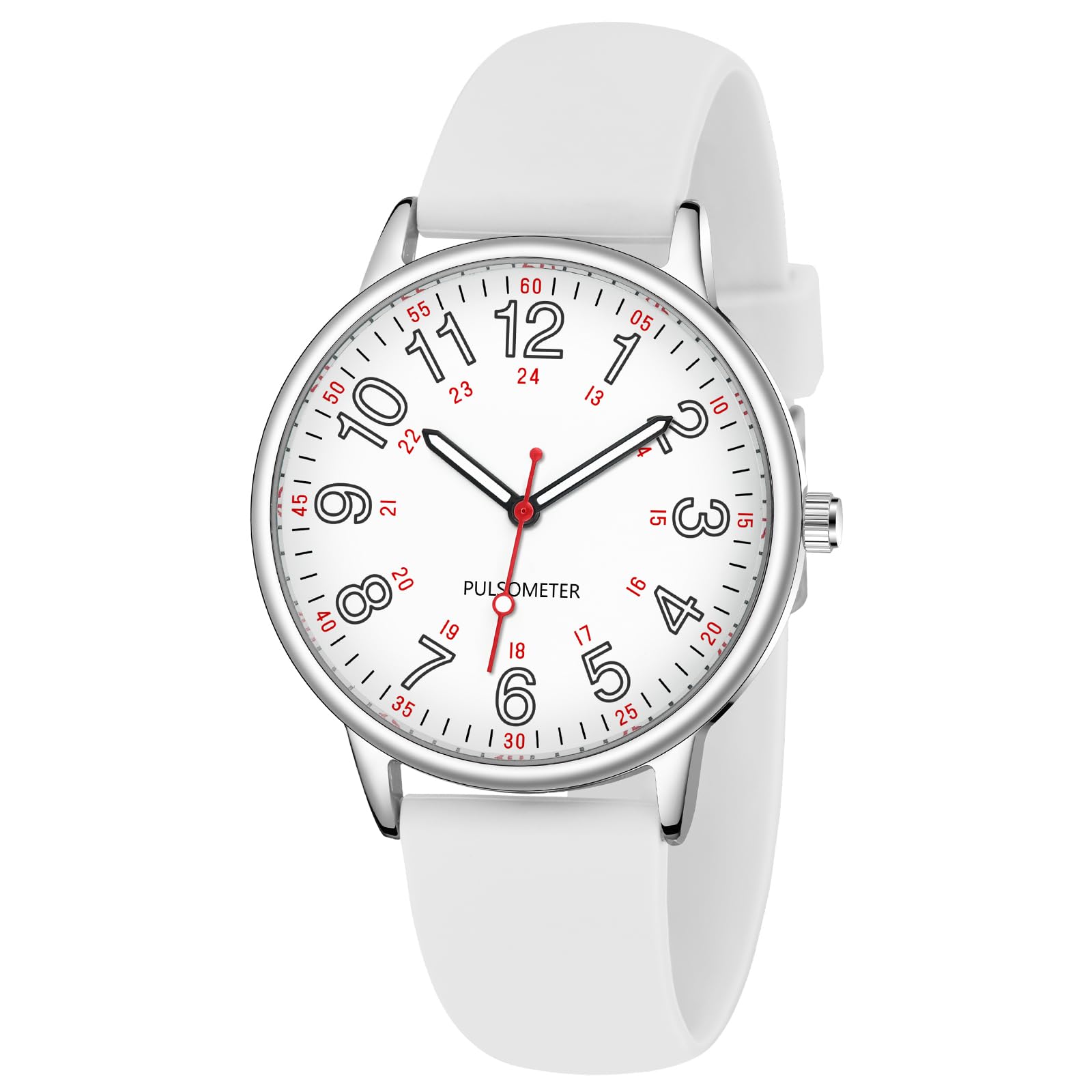 TWOPTION Waterproof Nurse Watch for Medical Professionals,Doctors Nurs - View 8