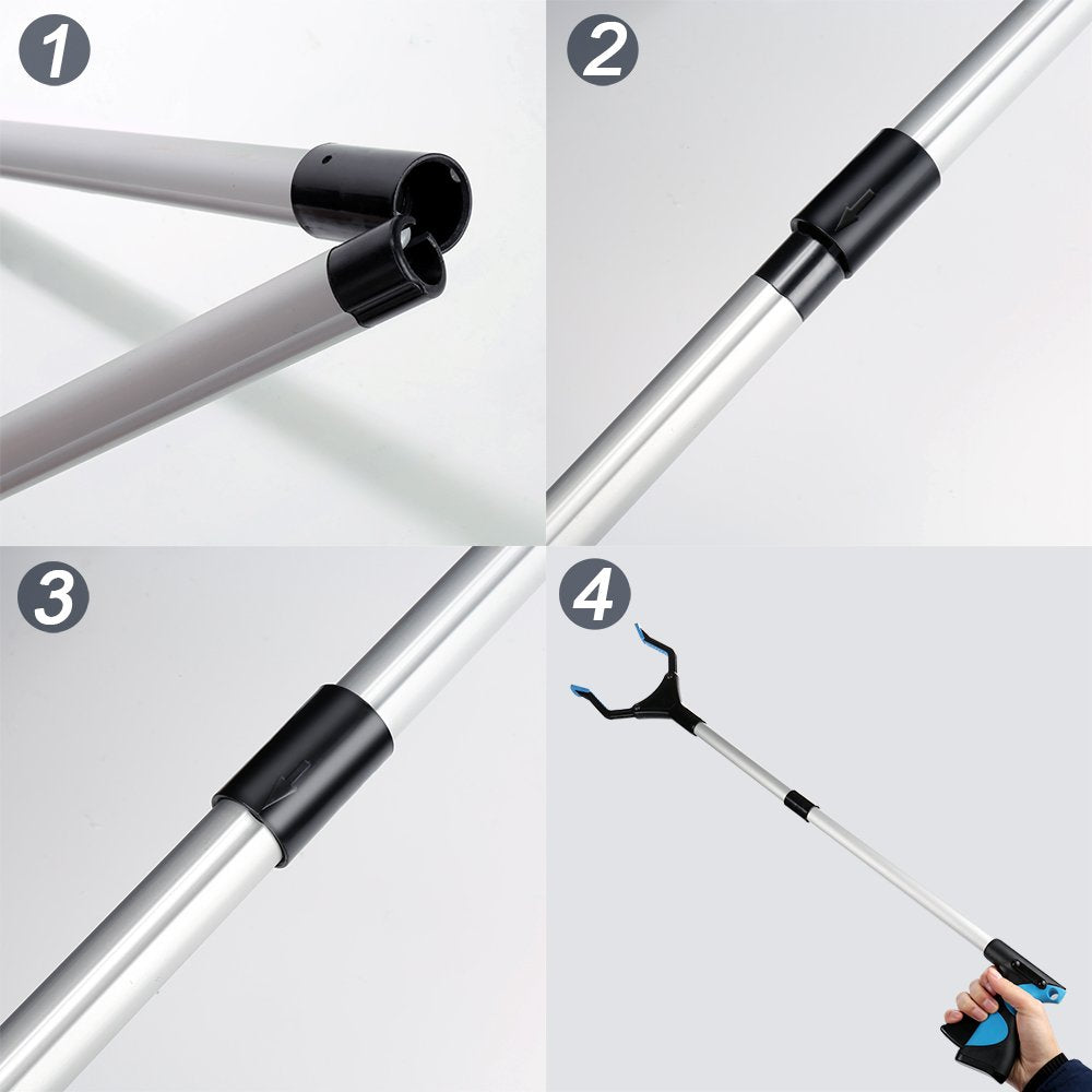 ZAYAD Grabber Reacher Tool, 32" Grabbers for Elderly, Lightweight - ZAYAD Official Product View 6