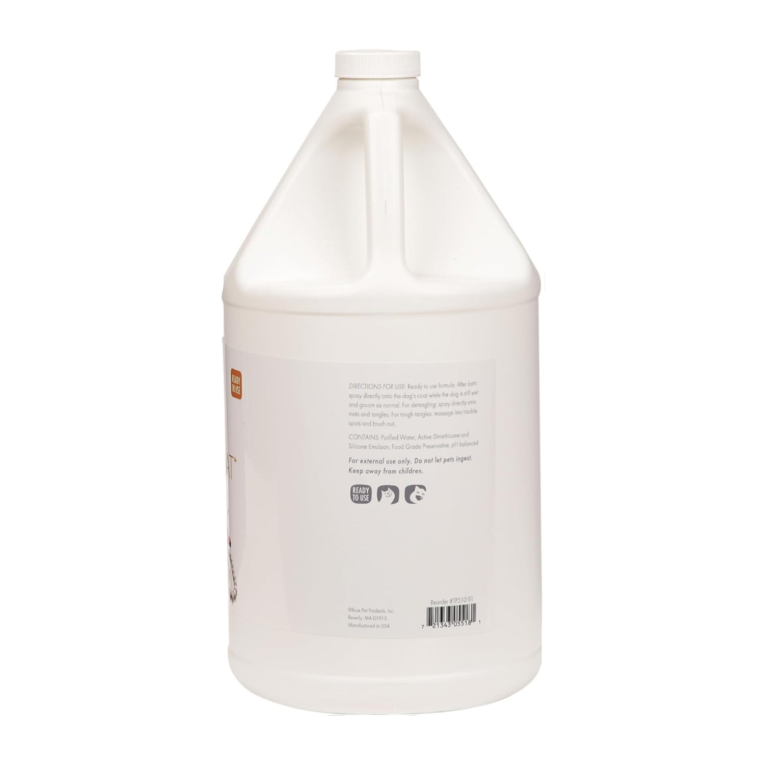 Top Performance TP GloCoat Conditioner gallon container, professional hair care product for glossy, healthy hair.