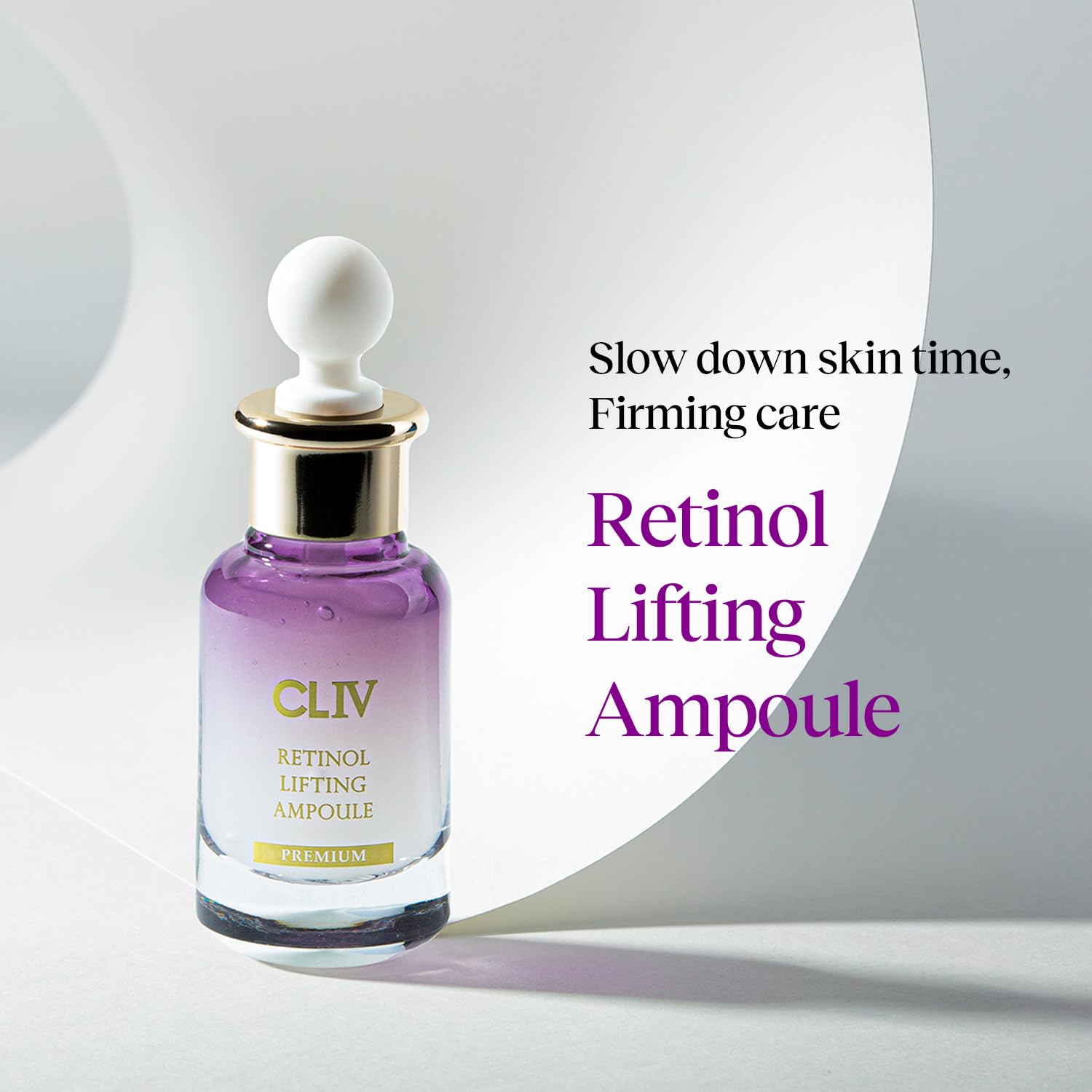 Retinol Lifting Ampoule, Korean Skincare with 85% Collagen - CLIV