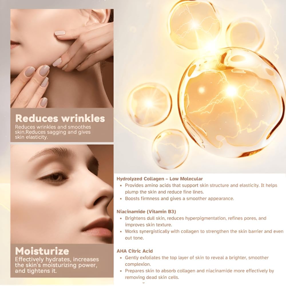 VELVET MUSE Collagen Face Mask – Korean Glass Skin Overnight - VELVET MUSE