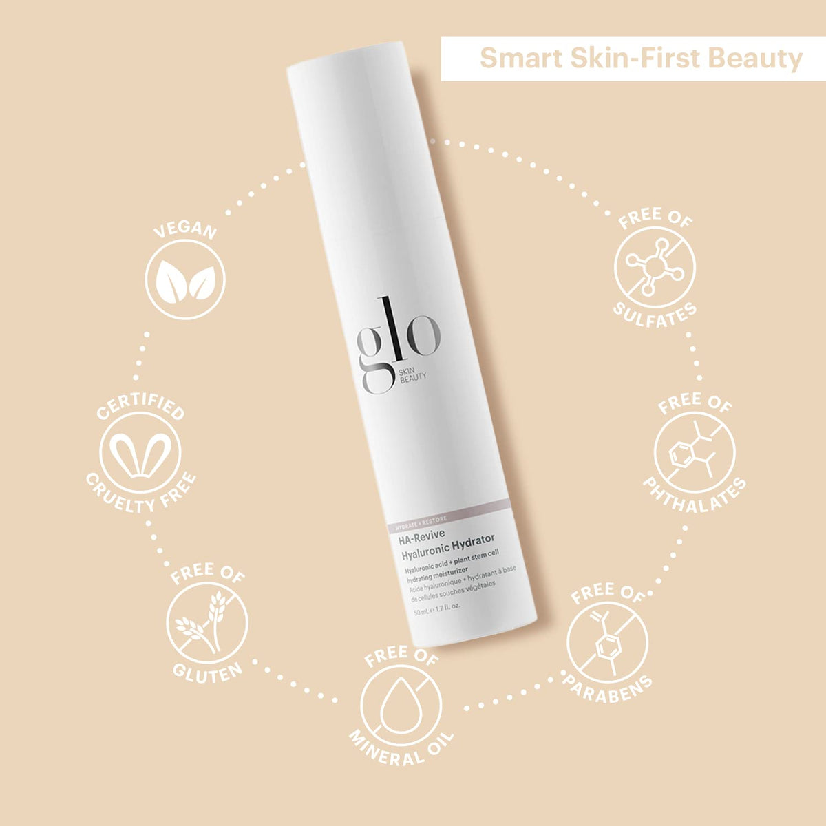Glo Skin Beauty HA Revive Hyaluronic Acid Face Moisturizer 1 - Glo Skin Beauty Official Imagery - 6