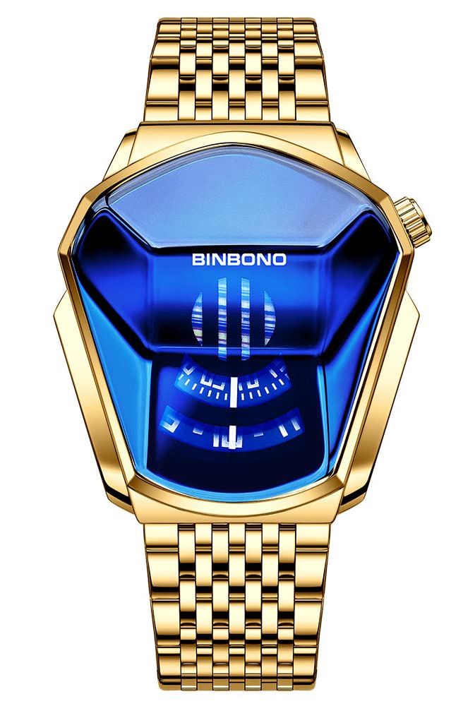 FANMIS Creative Men Digital Electronic Watch Silver Bracelet - Product Imagery