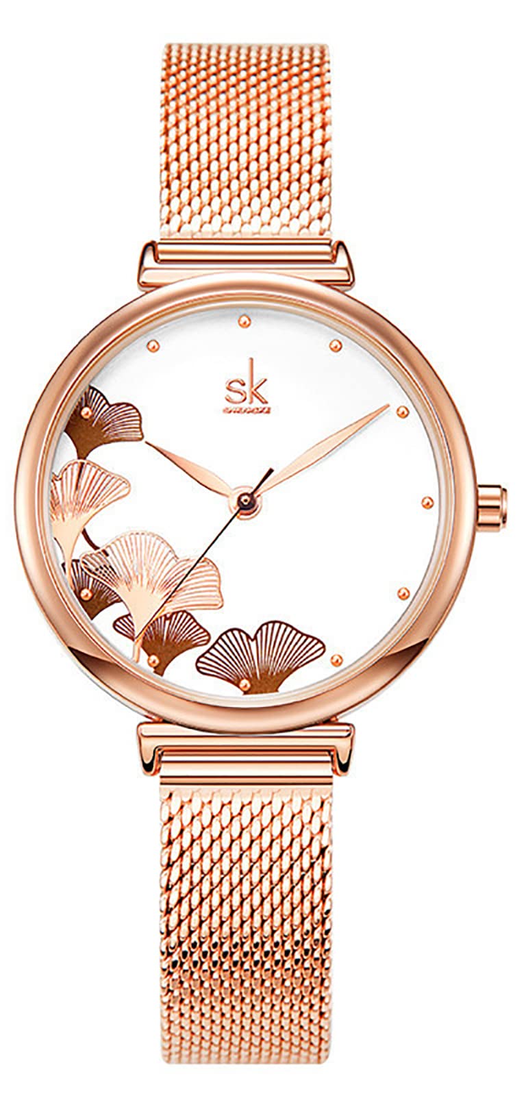 Gosasa Elegant Womens Quartz Watch Crystal Dial Stainless - Gosasa Official Imagery - 8