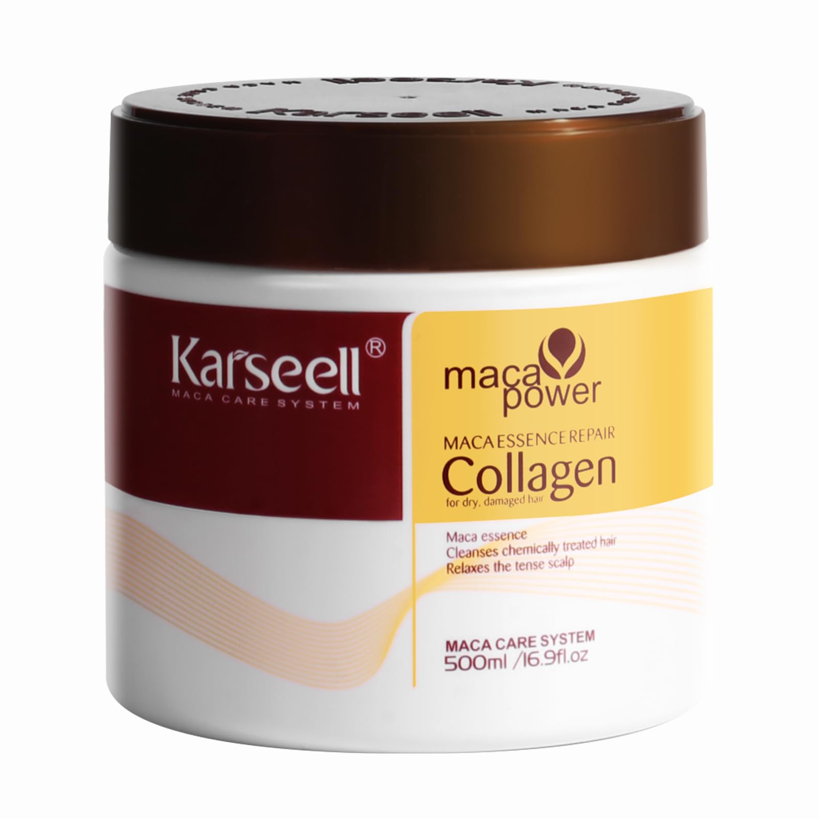 Karseell Collagen Hair Mask for Dry Frizzy Damaged Hair 16 - Karseell Official Imagery - 2
