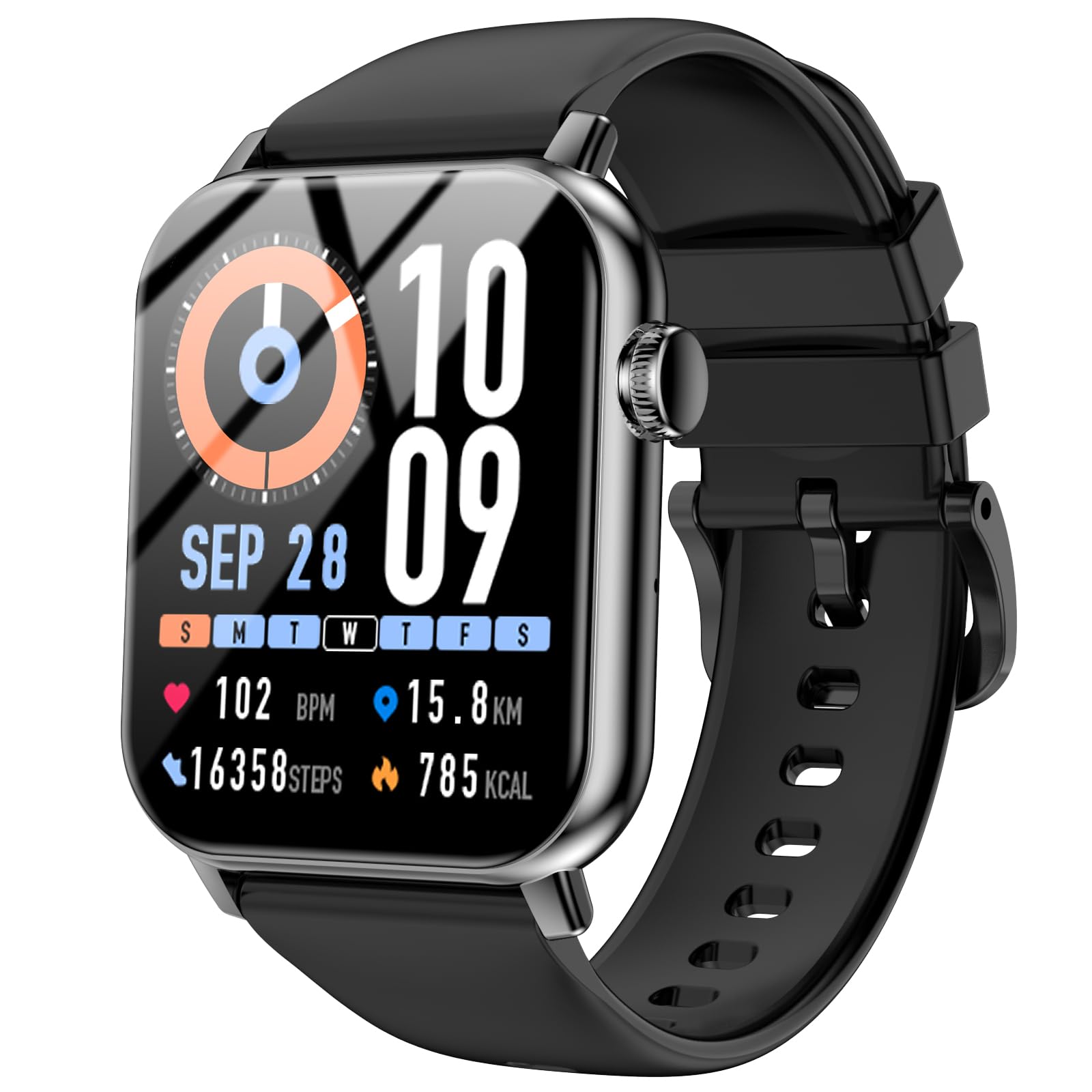 Smart Watches for Men Women with Bluetooth Calling, 1.83" HD - Product Imagery
