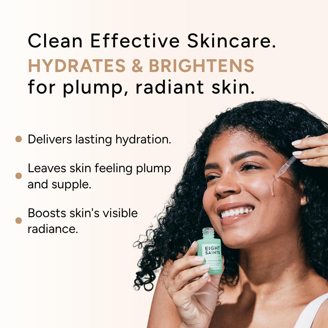Eight Saints Skincare Pure Hyaluronic Acid Serum for Face Plumping, Vitamin C - Eight Saints Official Product View 5