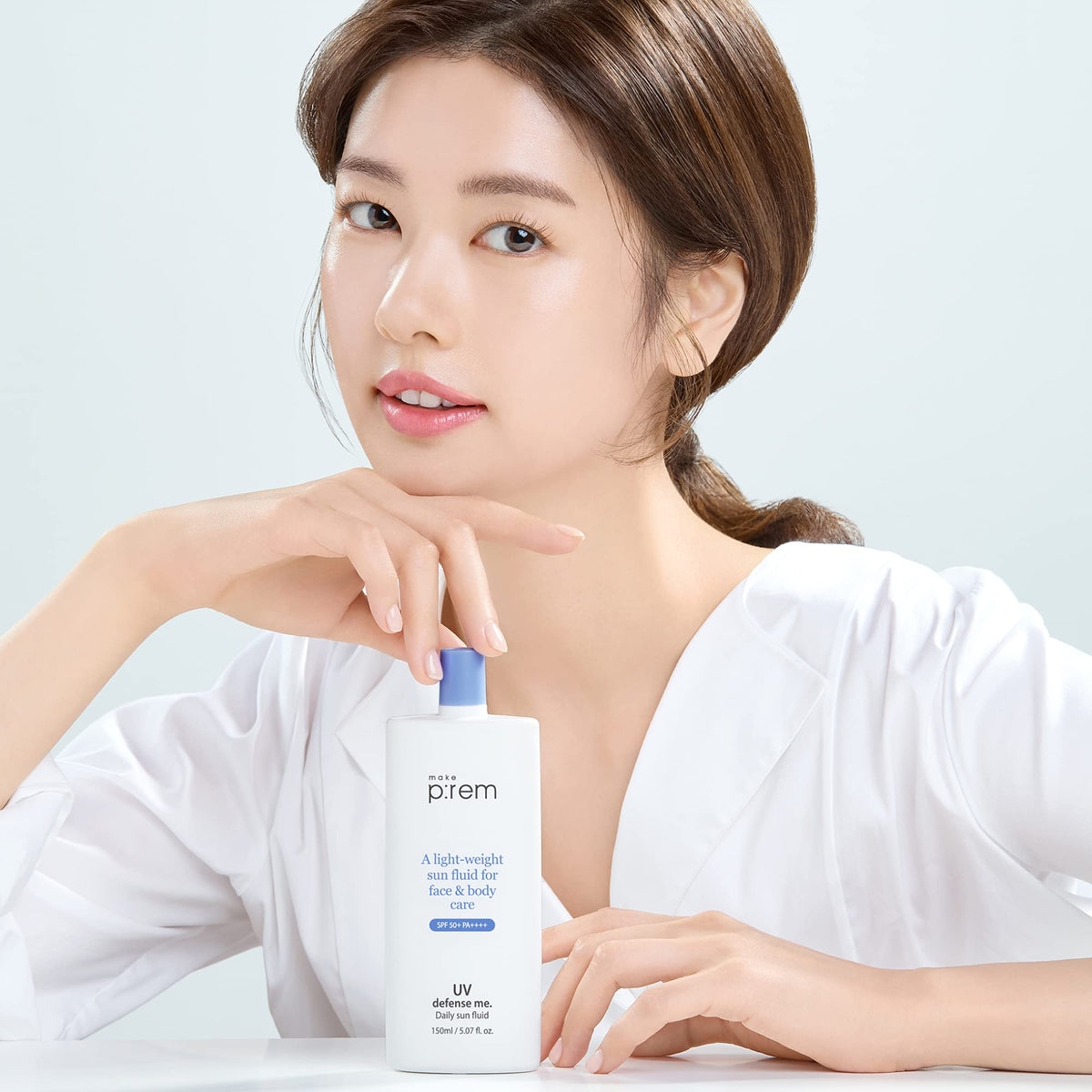 MAKEPREM Defense Me Daily Vegan Sun Fluid Non greasy Calming - MAKEP:REM Official Imagery - 7