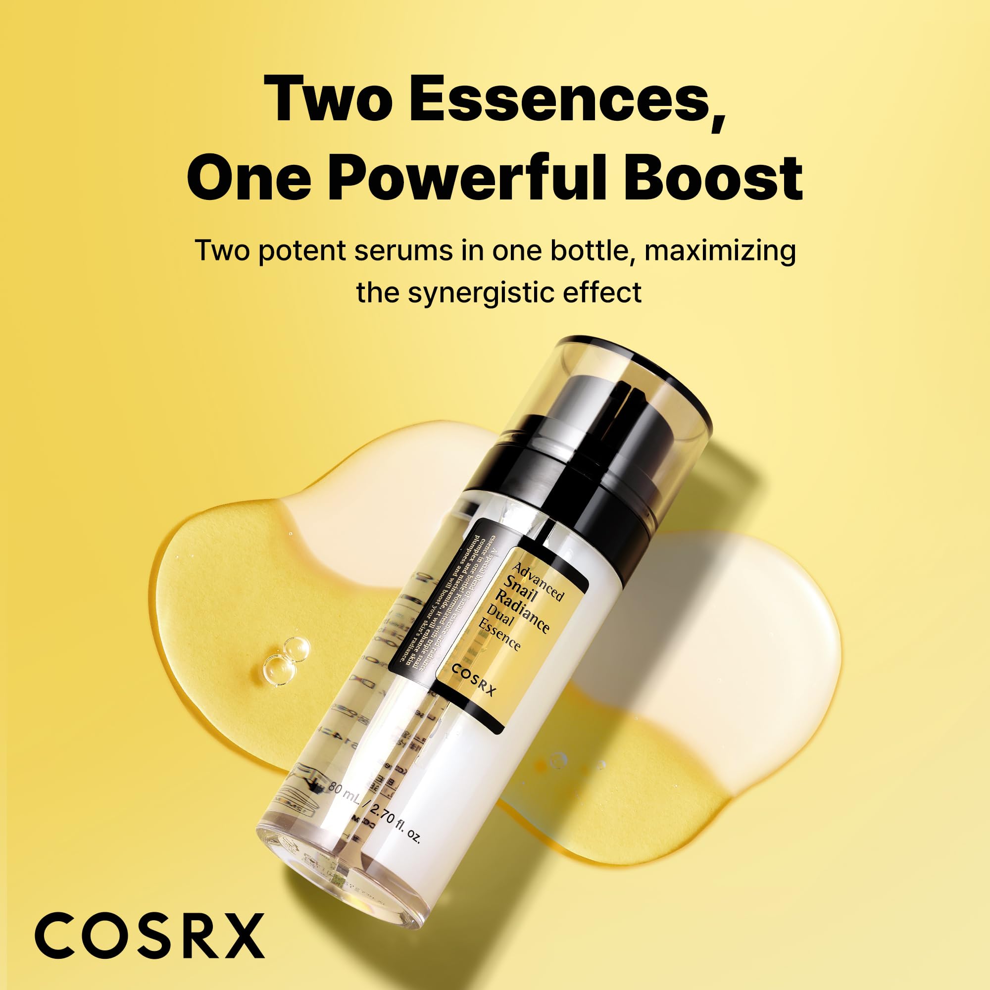 COSRX Snail Mucin 74% + Niacinamide 5% Dual Face Serum, 2 - COSRX Official Product View 4