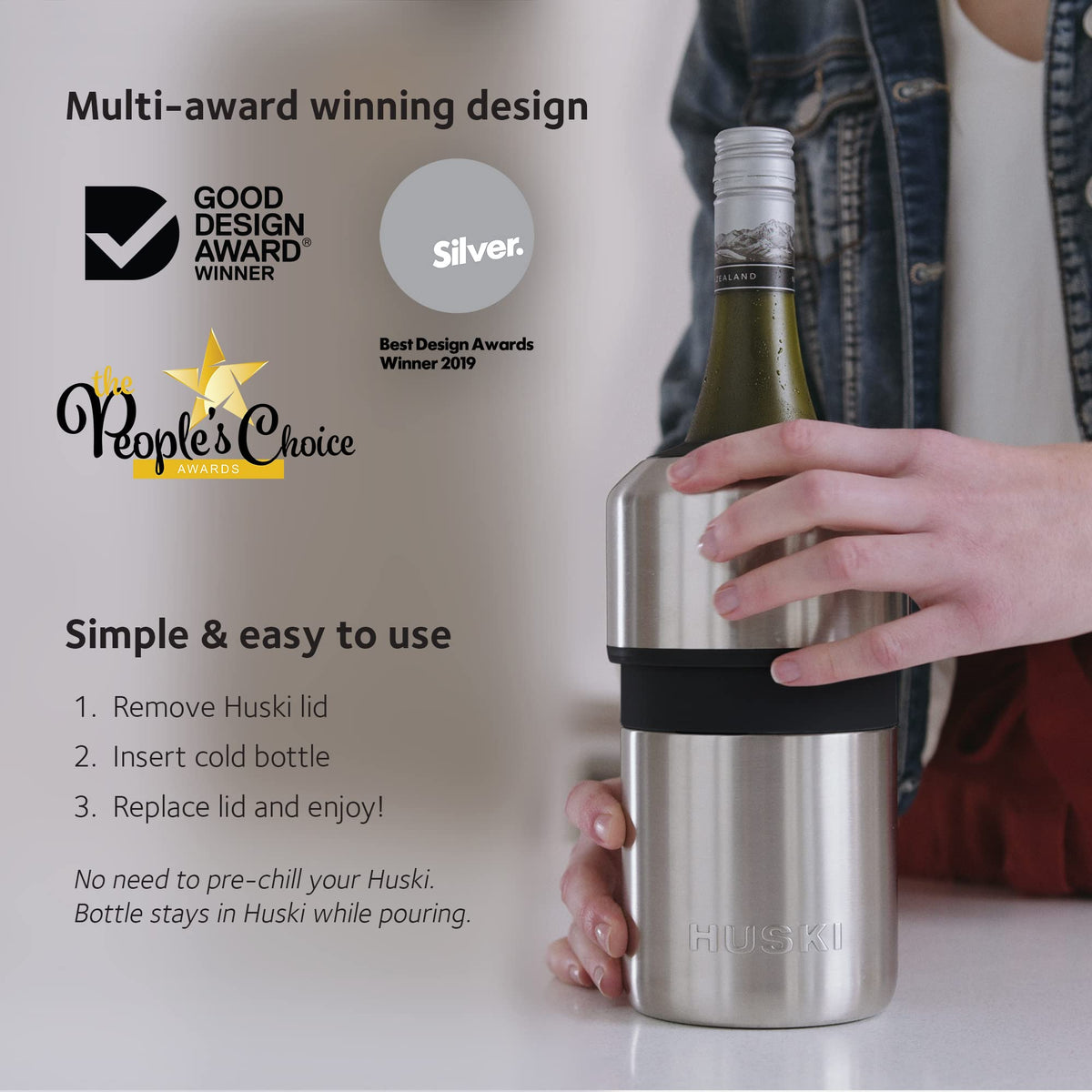 Huski Wine Chiller - Huski Official Imagery - 4