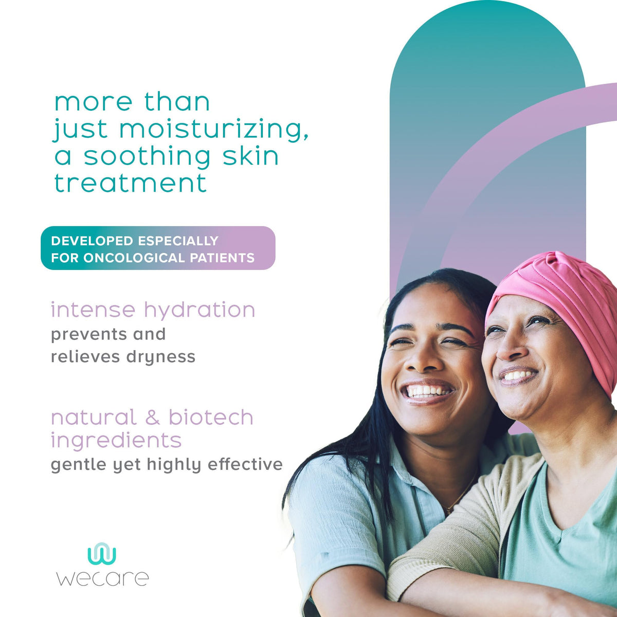 WeCare Moistcare Body and Face Lotion Chemo Support - WeCare Official Imagery - 5