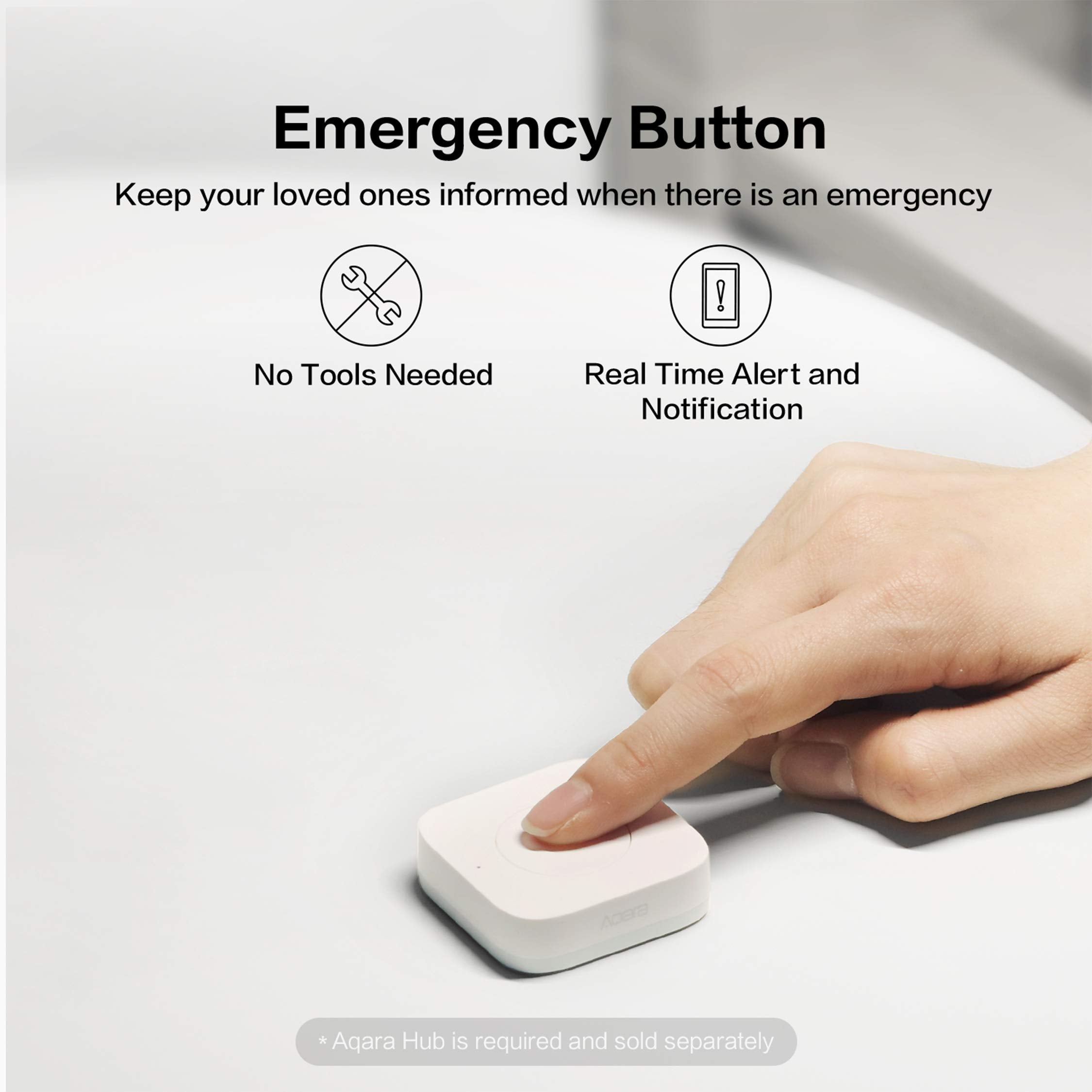 Aqara Zigbee Wireless Mini Switch, Works with HomeKit Google Home - Aqara Official Product View 5