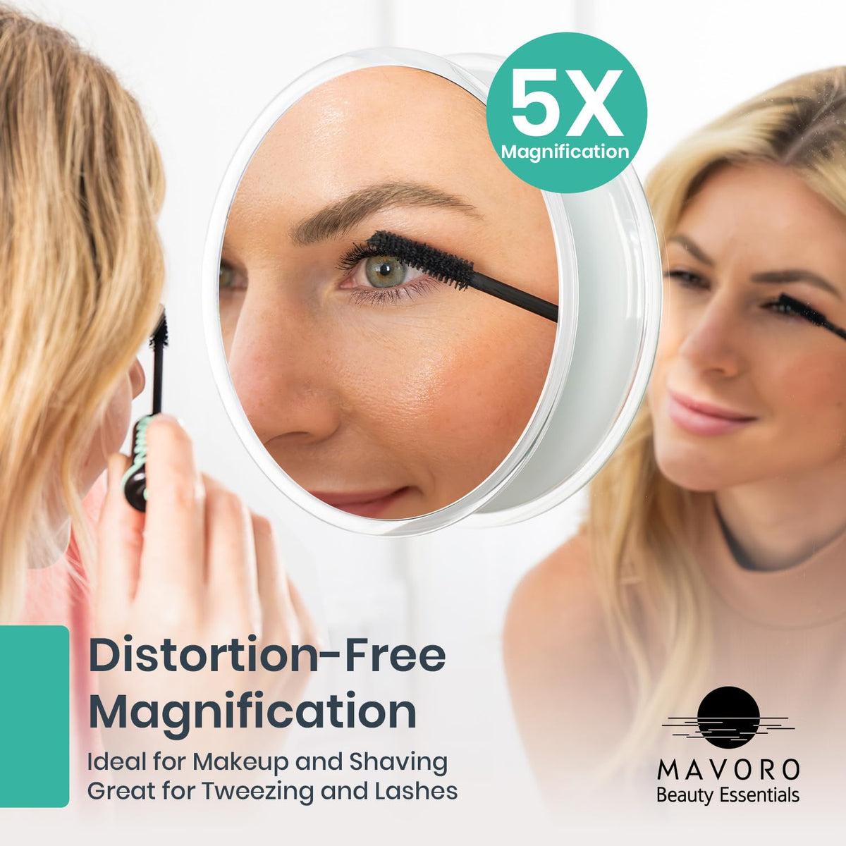 Mavoro 9 Magnifying Makeup Mirror - Mavoro Official Imagery - 4