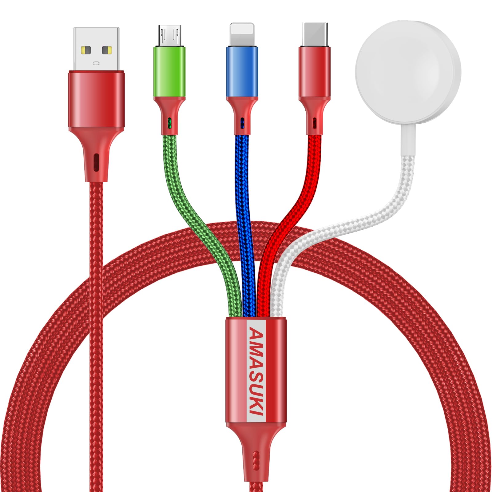 Amasuki Travel Essentials,4 in 1 for Apple Watch Charger/iPhone Charge - View 10