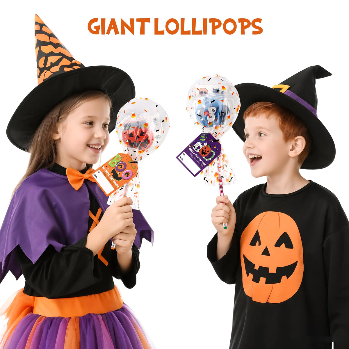 Halloween Classroom Favors Non Candy Lollipop Stationery Kit - POPGIFTU Official Imagery - 6