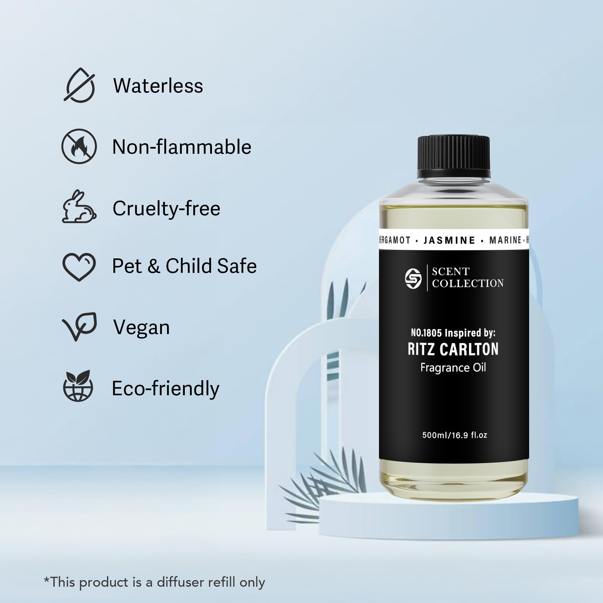Luxury Hotel Scent Diffuser Oil 500ml – Ritz-Carlton Inspired