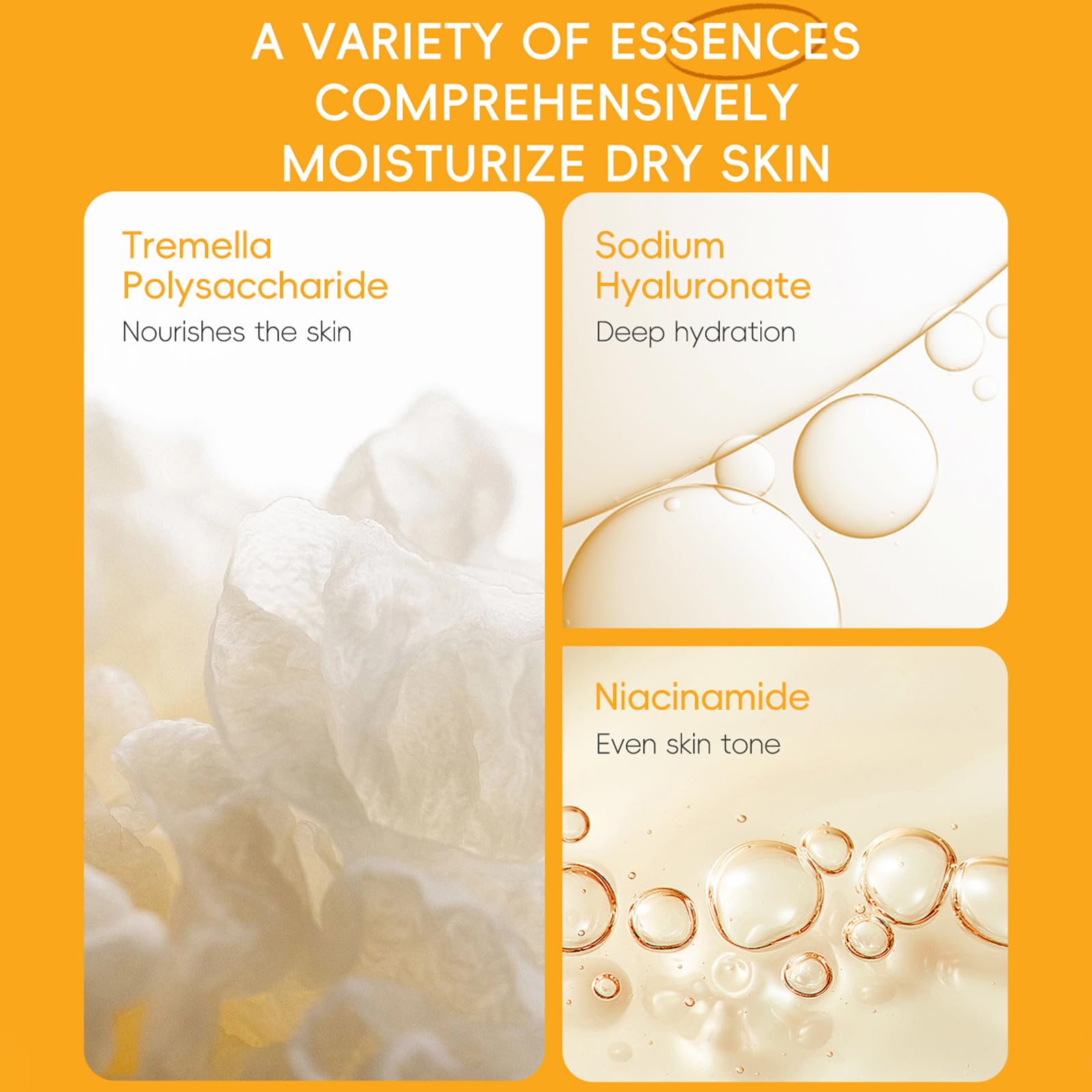 Vitamin C Skincare Set,Face Skin Care Set for Women,Vitamin C - Charm Kiss