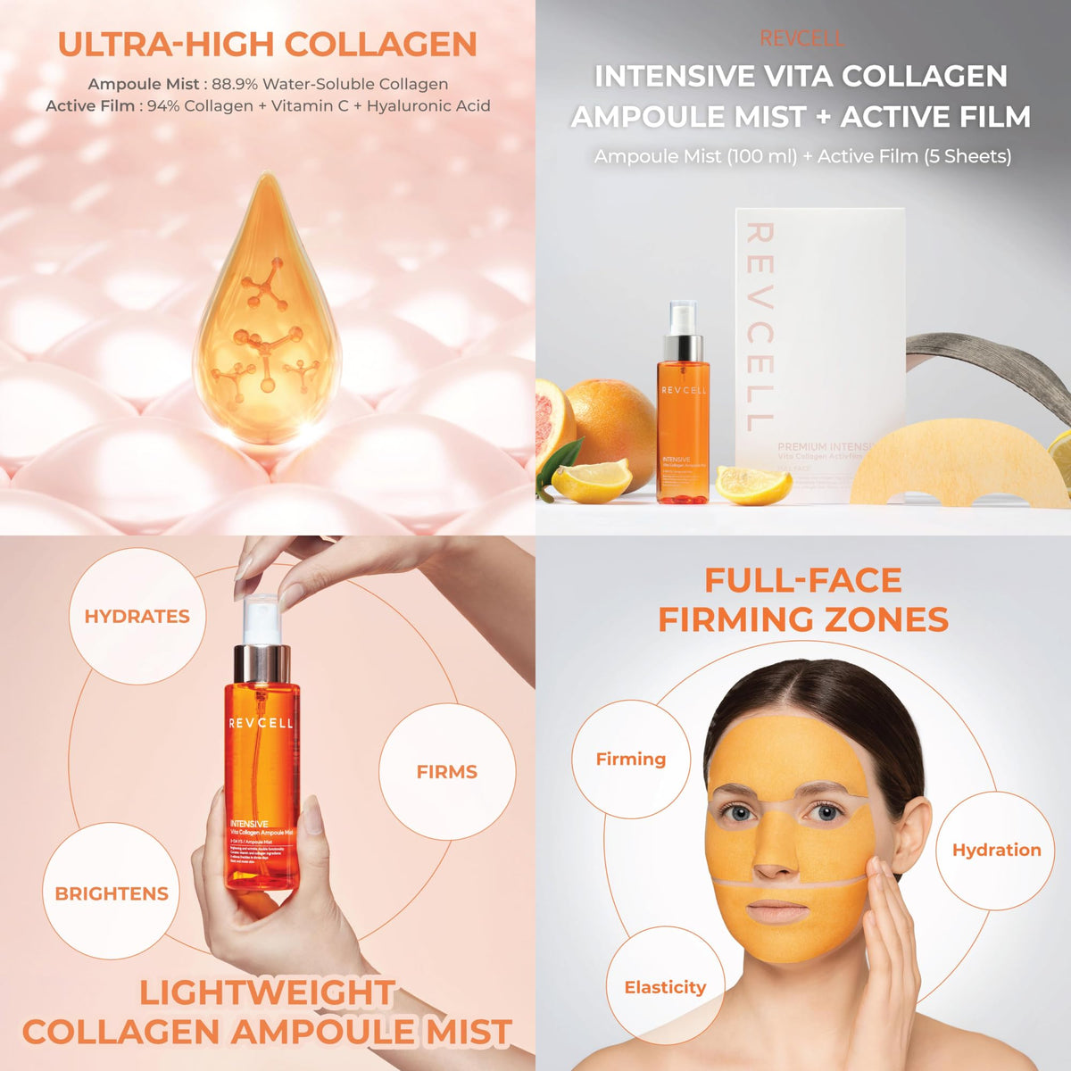 Revcell Intensive Vita Collagen Duo Activfilm Ampoule Mist - KPRODUCT4U Official Imagery - 5
