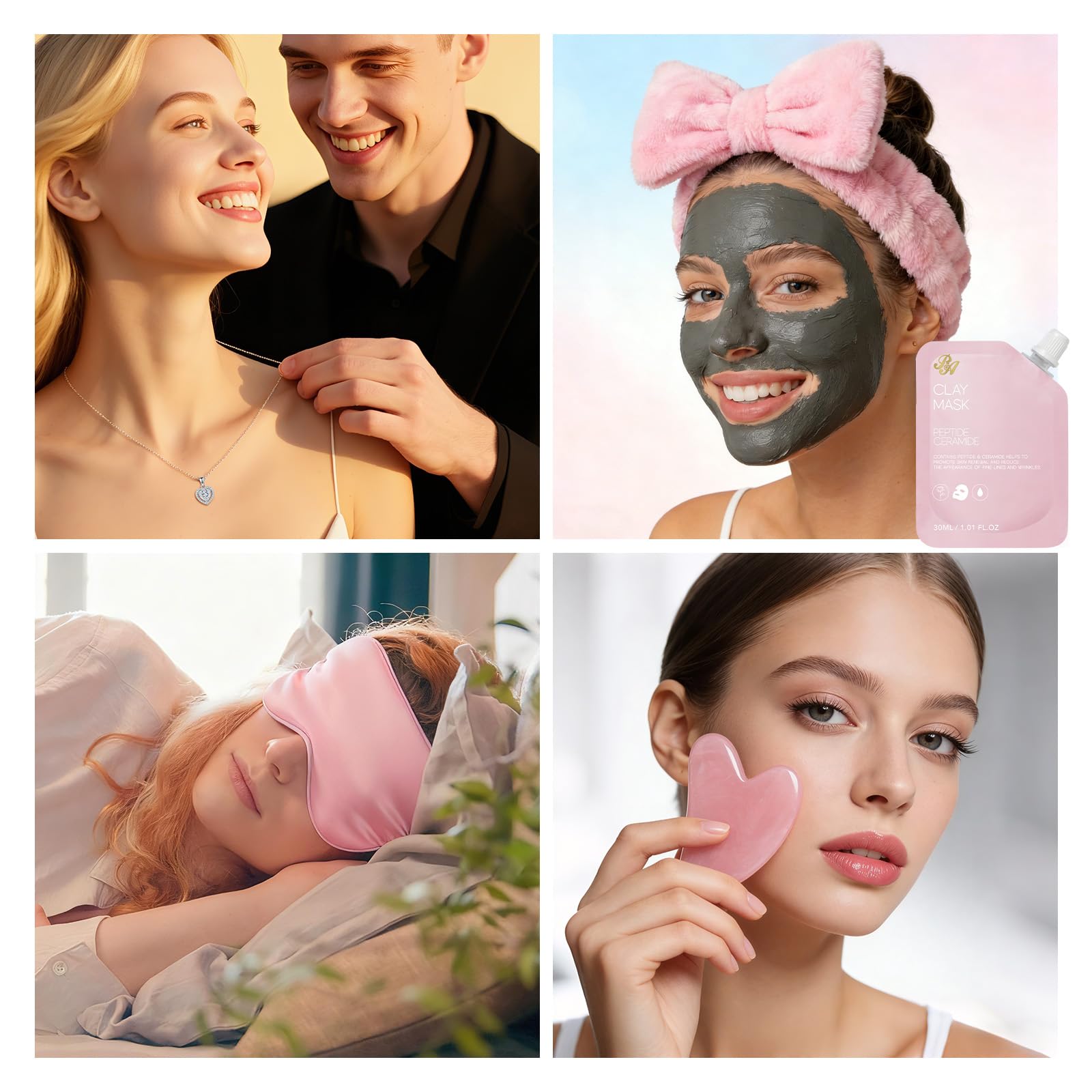Gifts for Women, Gifts Basket for Women, 25 Pcs Rose Bath &amp; - RA ROSA ACCA