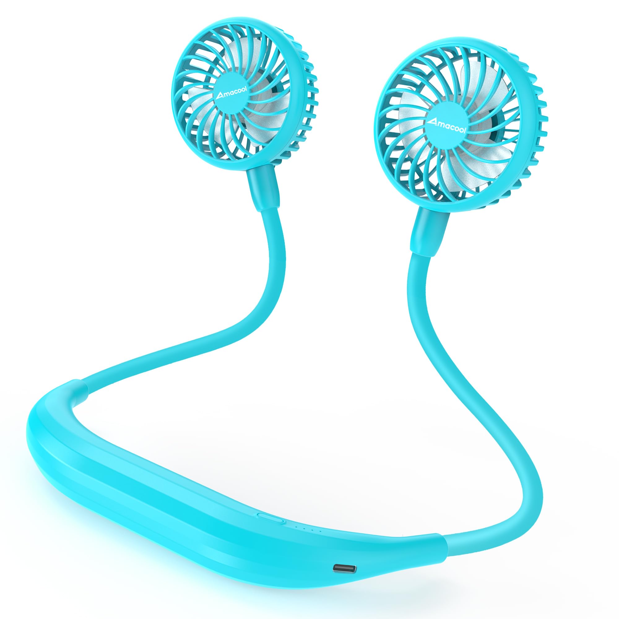 AMACOOL Portable Neck Fan, Lightweight Wearable with Hands-Free C by AMACOOL - Angle View 9
