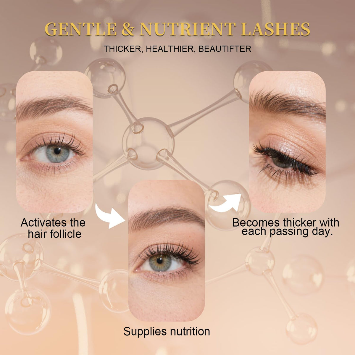Lash Serum for Eyelash Growth Premium Lash Enhancing Serum - Tistees Official Imagery - 4