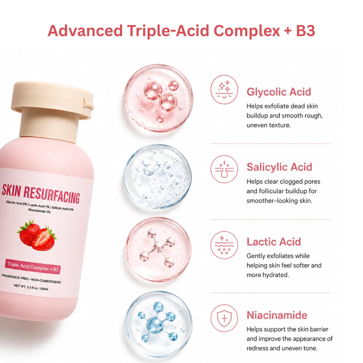 Strawberry Skin Cream - klarifyScience Official Imagery - 3