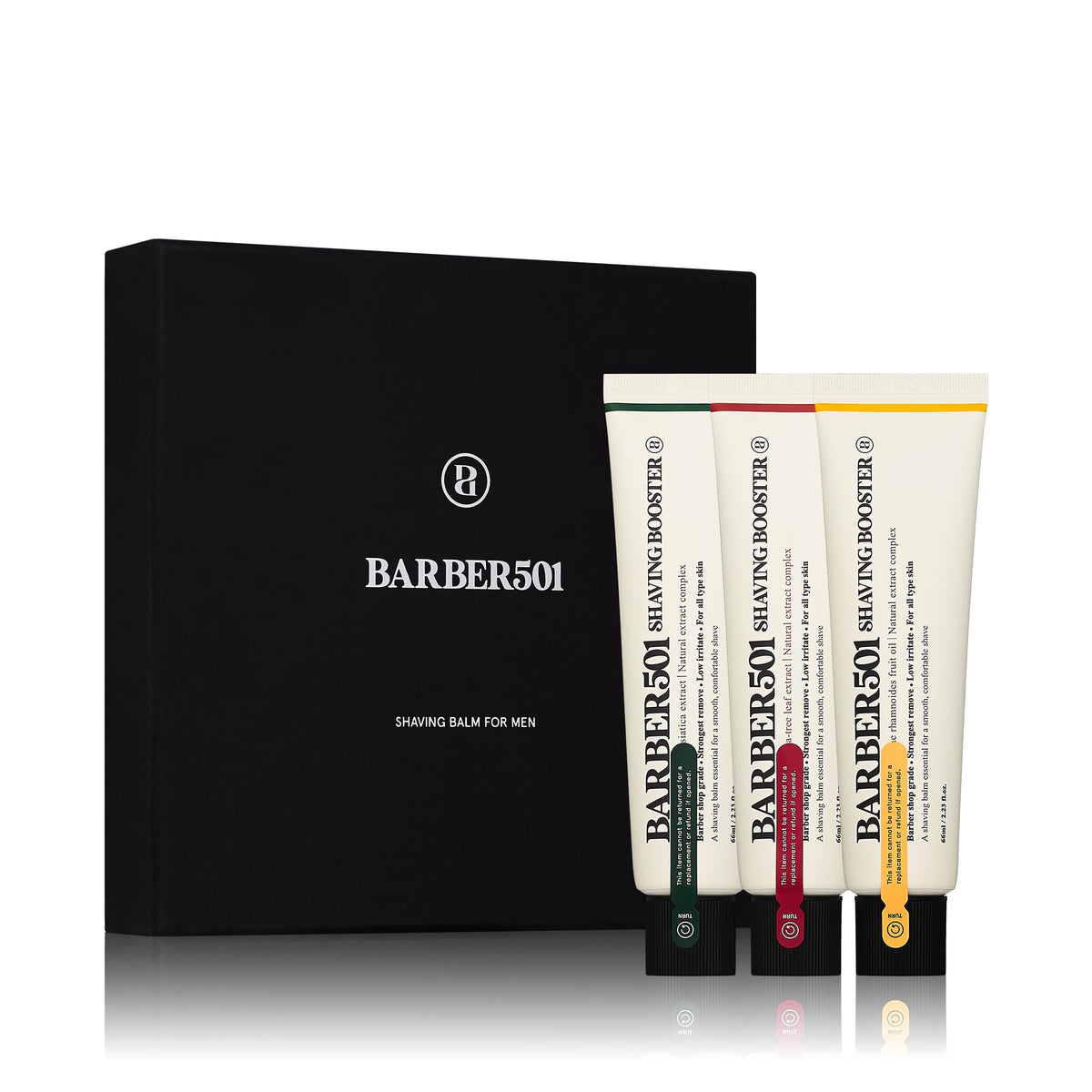 Shaving Booster Balm Shaving Cream Men Shaving Gel Shave Oil - BARBER501 Official Imagery - 2