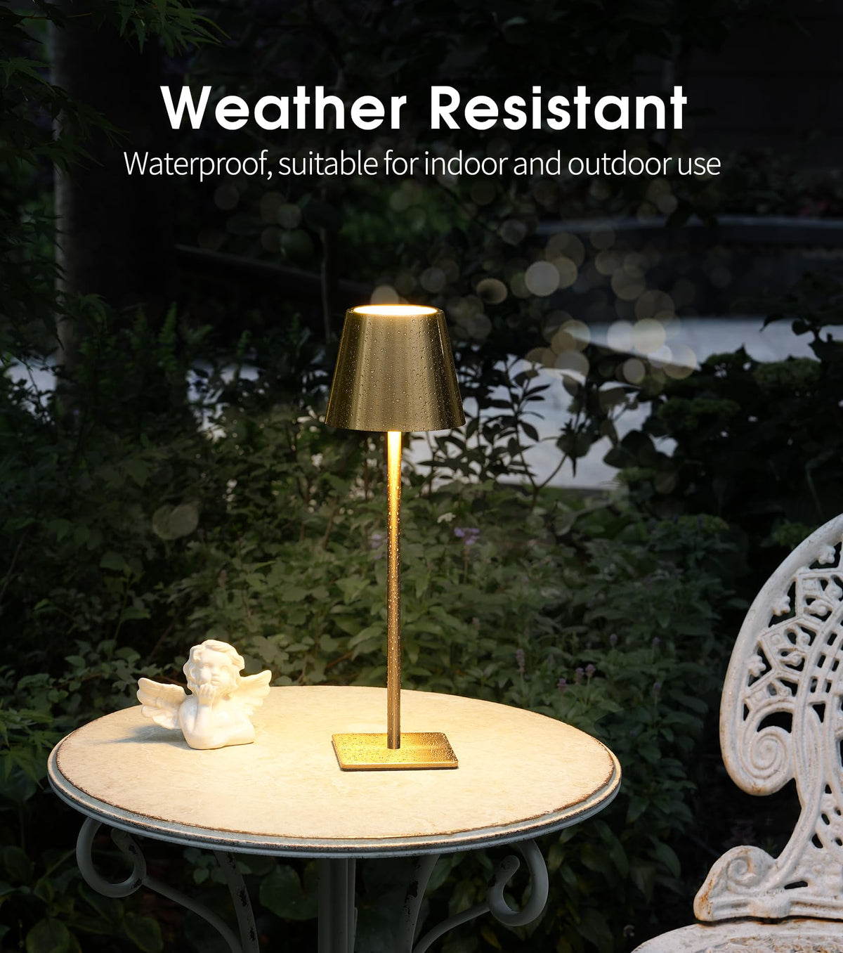UME 3 Pack Cordless Table Lamp Battery Operated Lamp - UME Official Imagery - 5