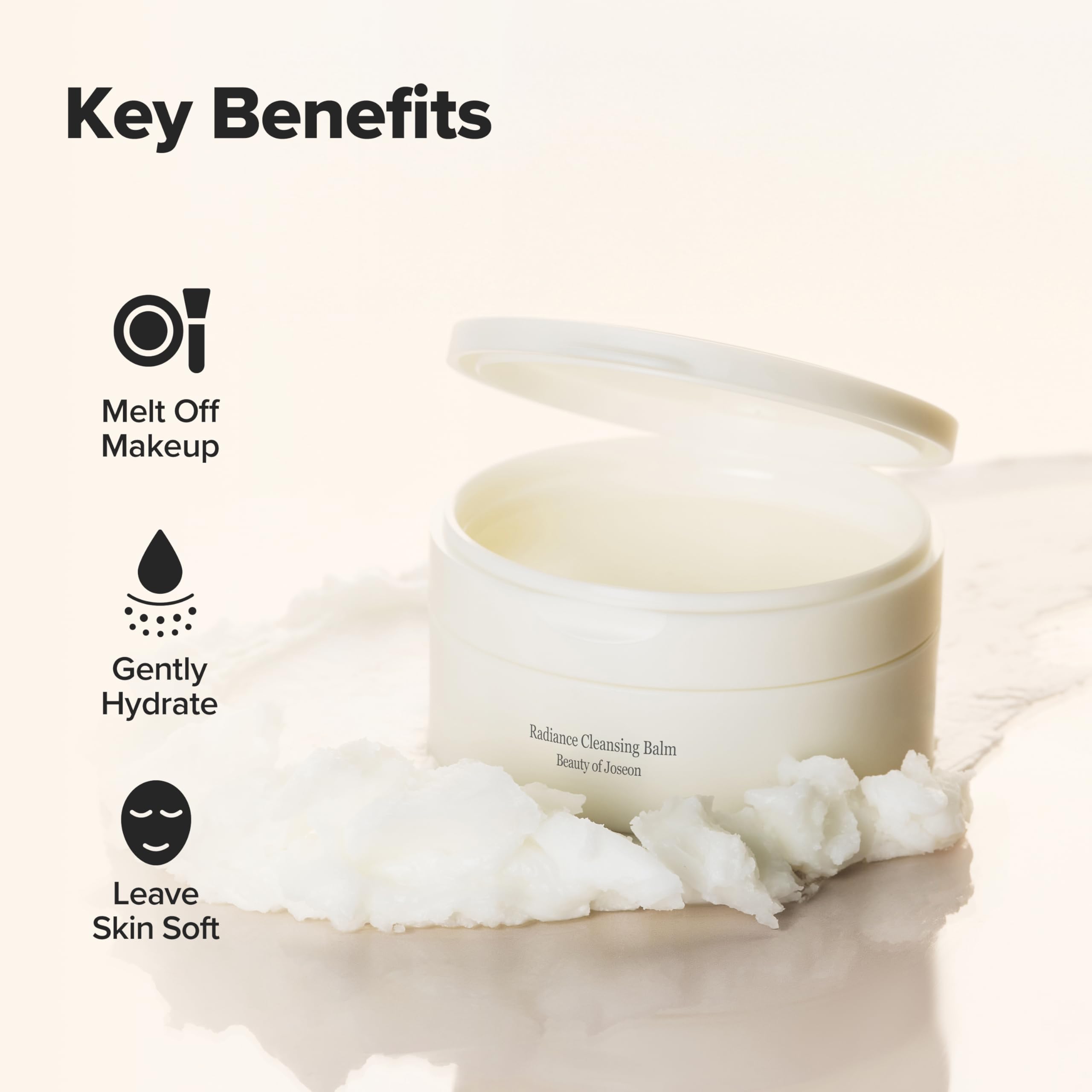 Beauty of Joseon Radiance Cleansing Balm Makeup, Sunscreen, Pore - Beauty of Joseon