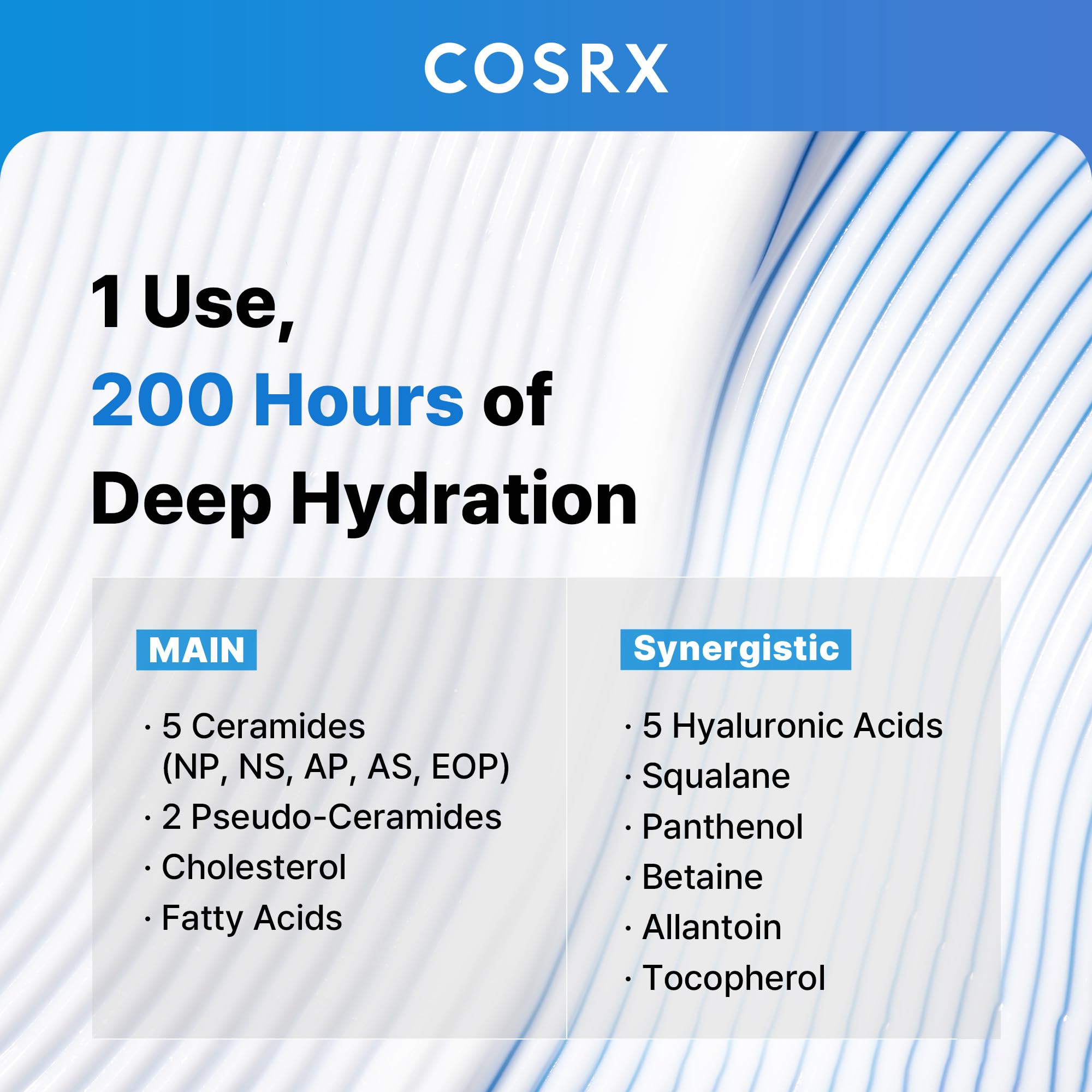 COSRX 7X Ceramide Moisturizer for Face, Barrier Repair Face - COSRX