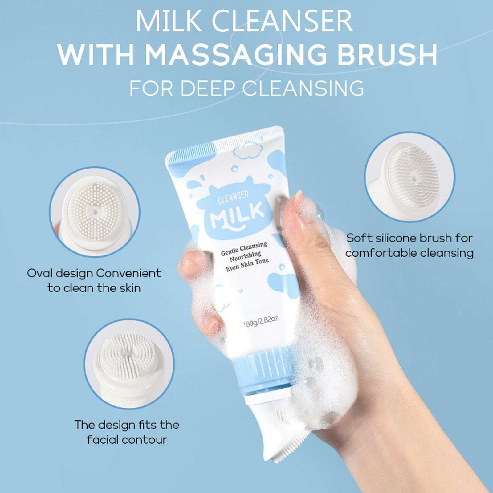 INSEEK Milk Skin Care Set for Kids &amp; Teens, Gentle &amp; - INSEEK