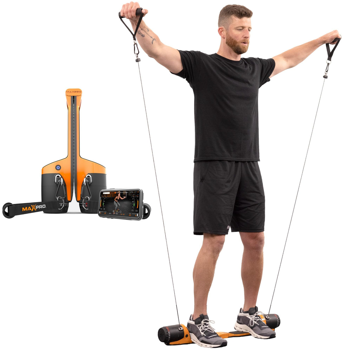 MAXPRO Portable Smart Cable Gym - MAXPRO Official Imagery - 8