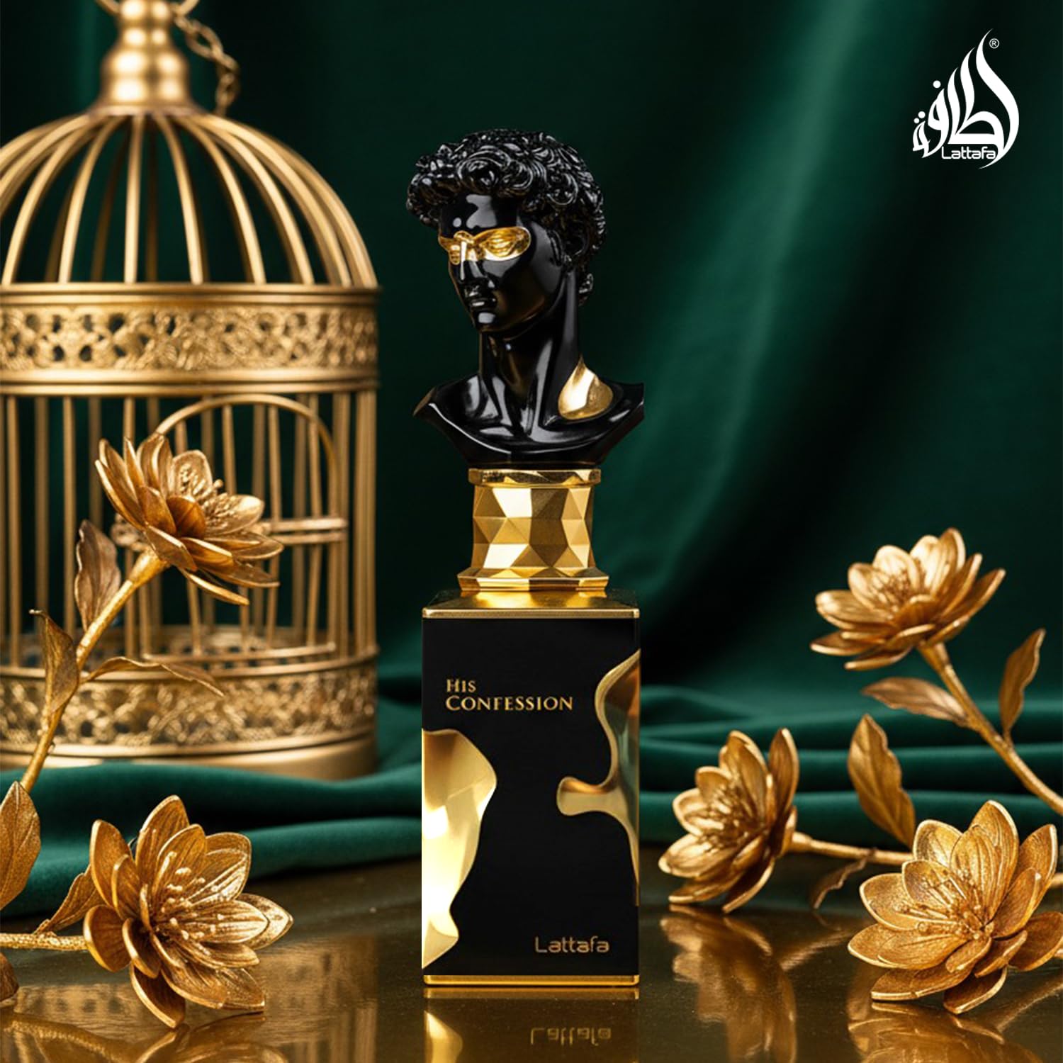 Lattafa His Confession for Men Eau de Parfum Spray 3 4 Ounce - Lattafa Official Imagery - 7