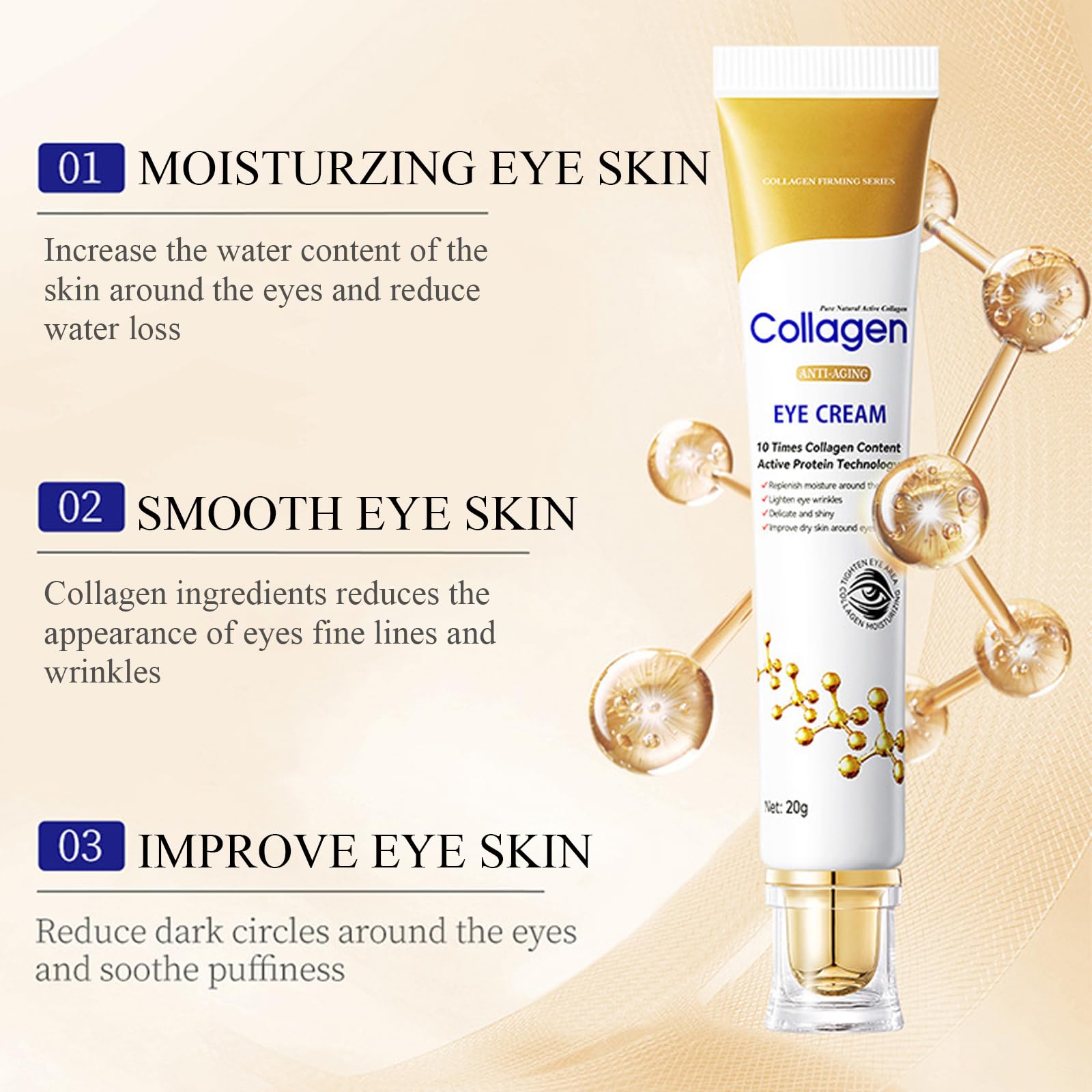 Collagen Skin Care Set, 6Pcs Face Care Sets for Older Women, - LAIKME