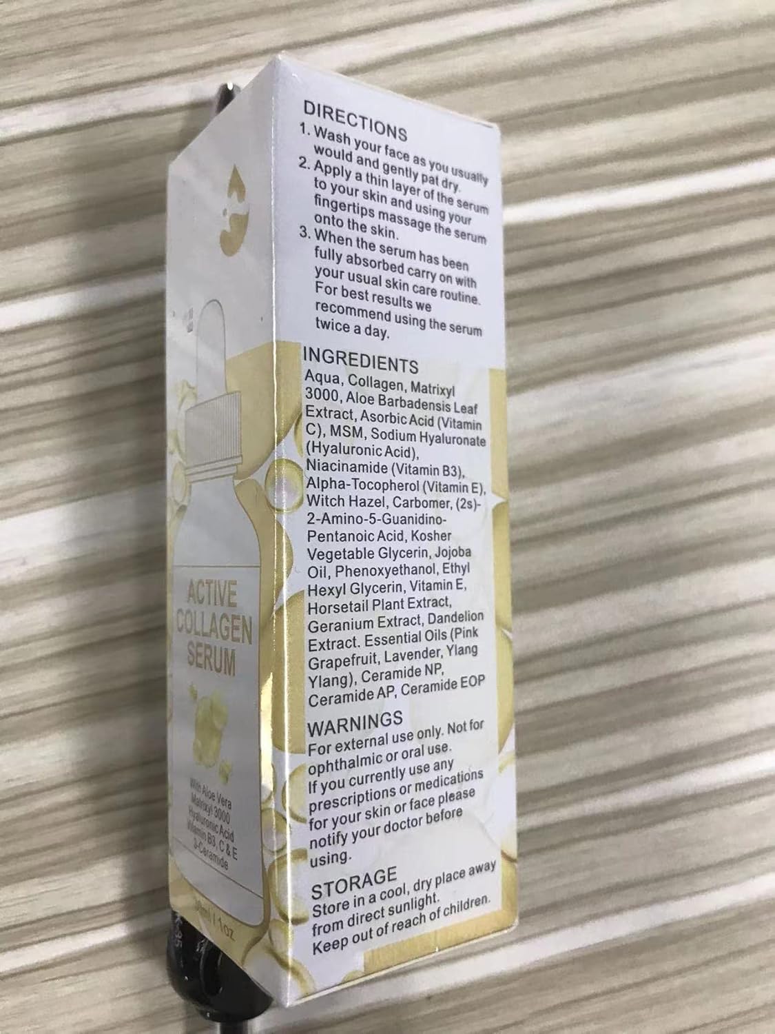 SHIFAKOU Active Collagen Serum - Natural & Organic Anti Aging Collagen - SHIFAKOU Official Product View 3