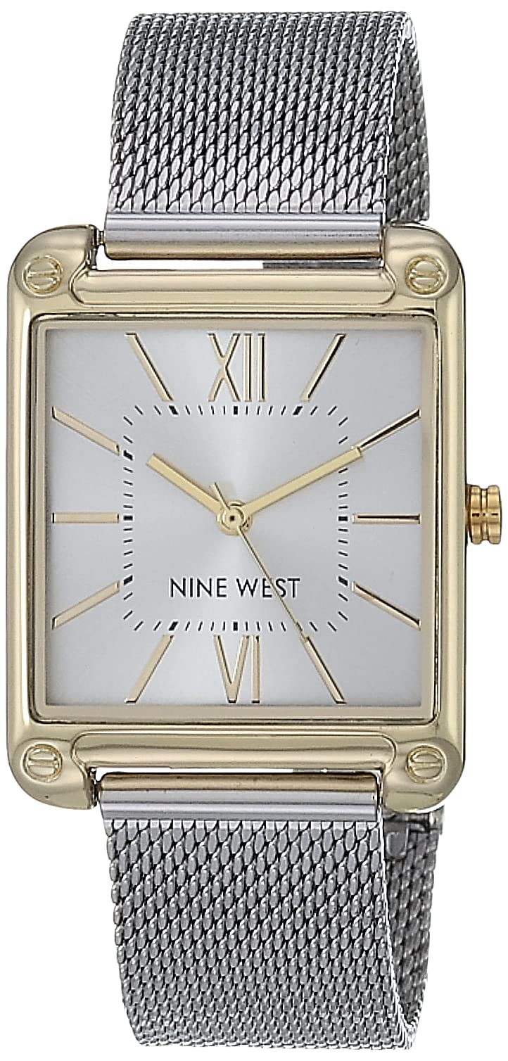 Nine West Women's Mesh Bracelet Watch - Product Imagery