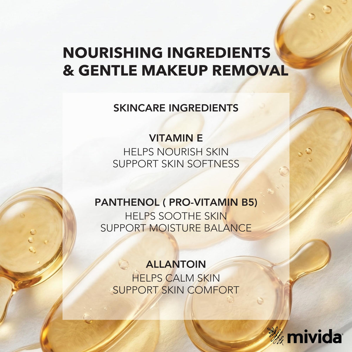 Hypoallergenic Makeup Remover Wipes Bulk Bundle - mivida Official Imagery - 3
