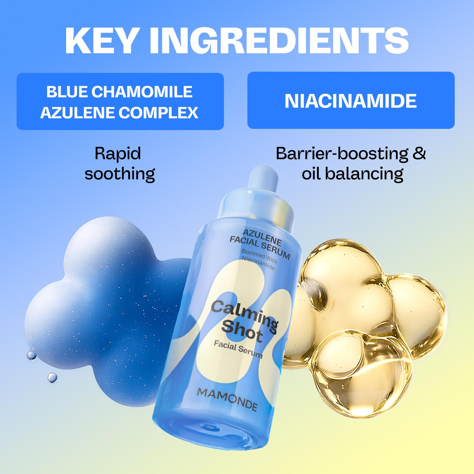 MAMONDE Calming Shot Blue Chamomile Azulene Facial Serum - Generic