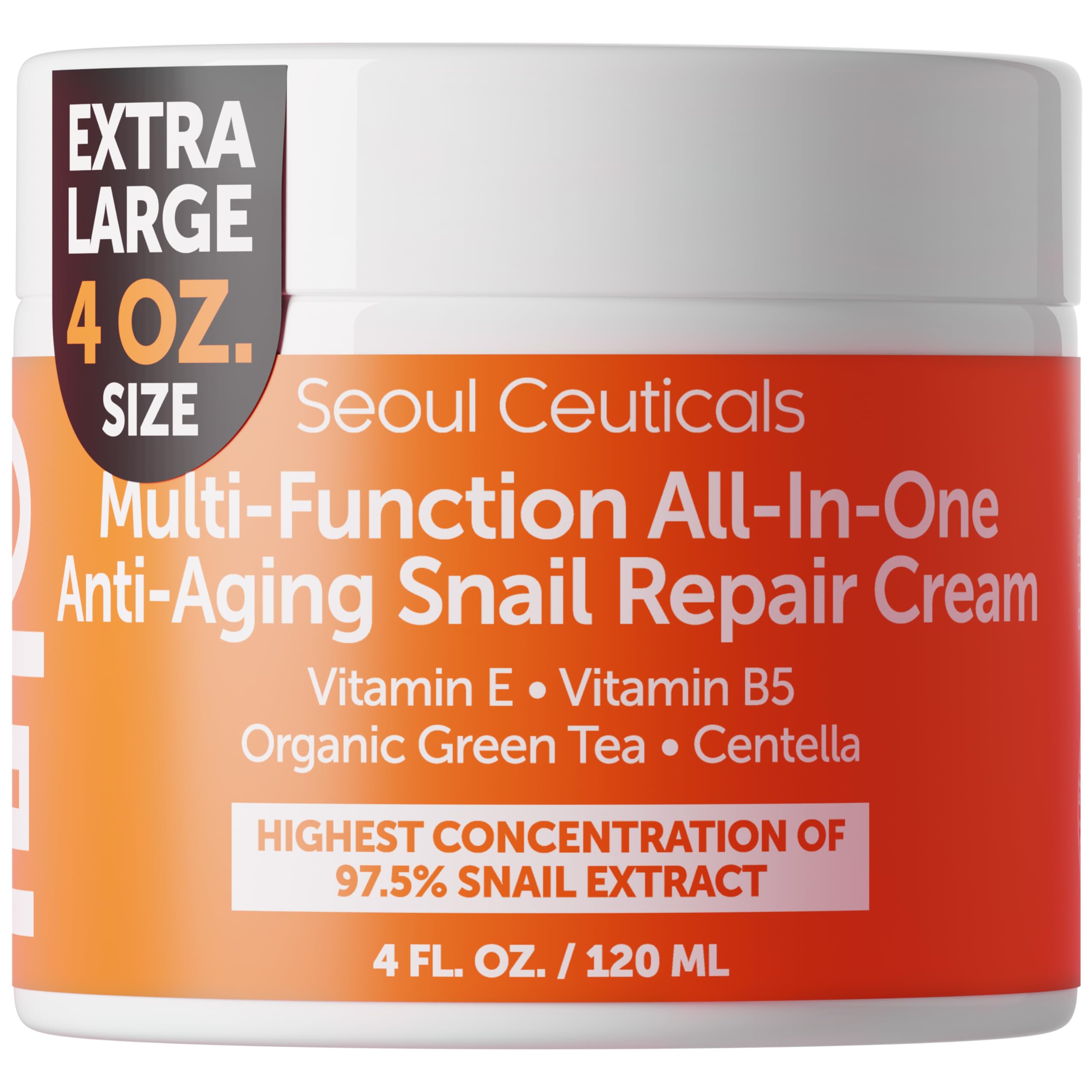 SeoulCeuticals 97.5% Snail Mucin Korean Face Moisturizer Day - SeoulCeuticals