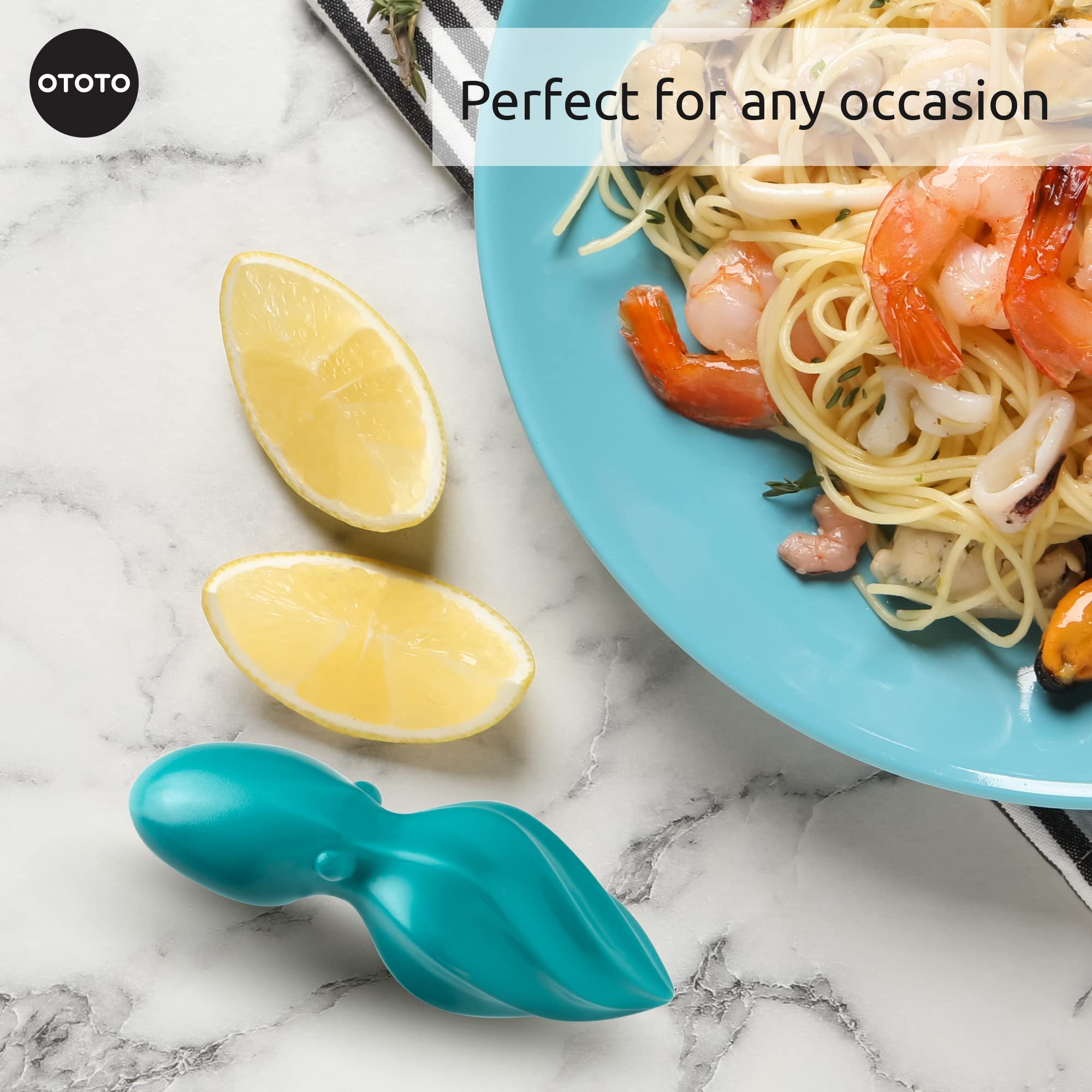 OTOTO OCTO Lemon Juicer Hand - Easy to Hold Lemon Squeezer Manual for - View 5