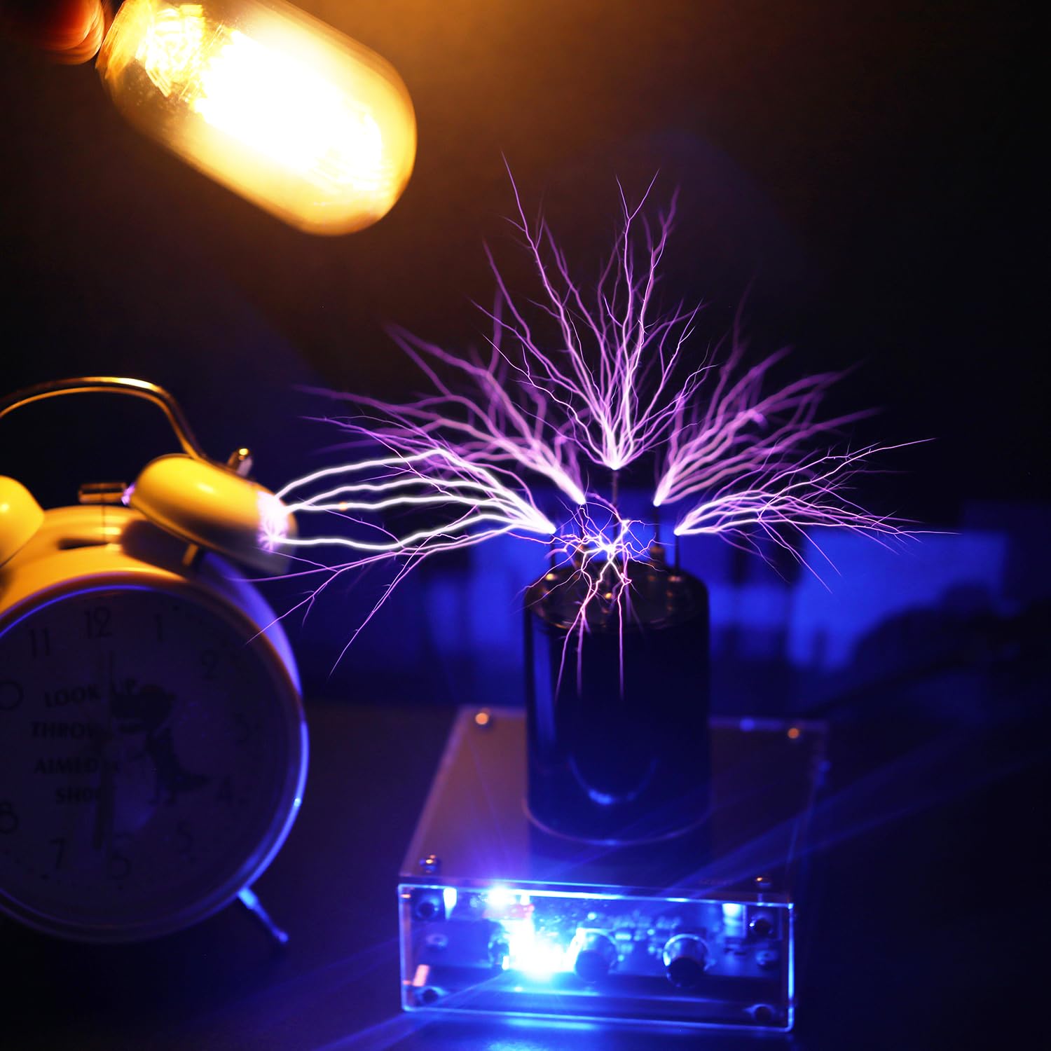 JZENT Bluetooth Music Tesla Coil SSTC Wireless Transmission Model JE-1 - View 2